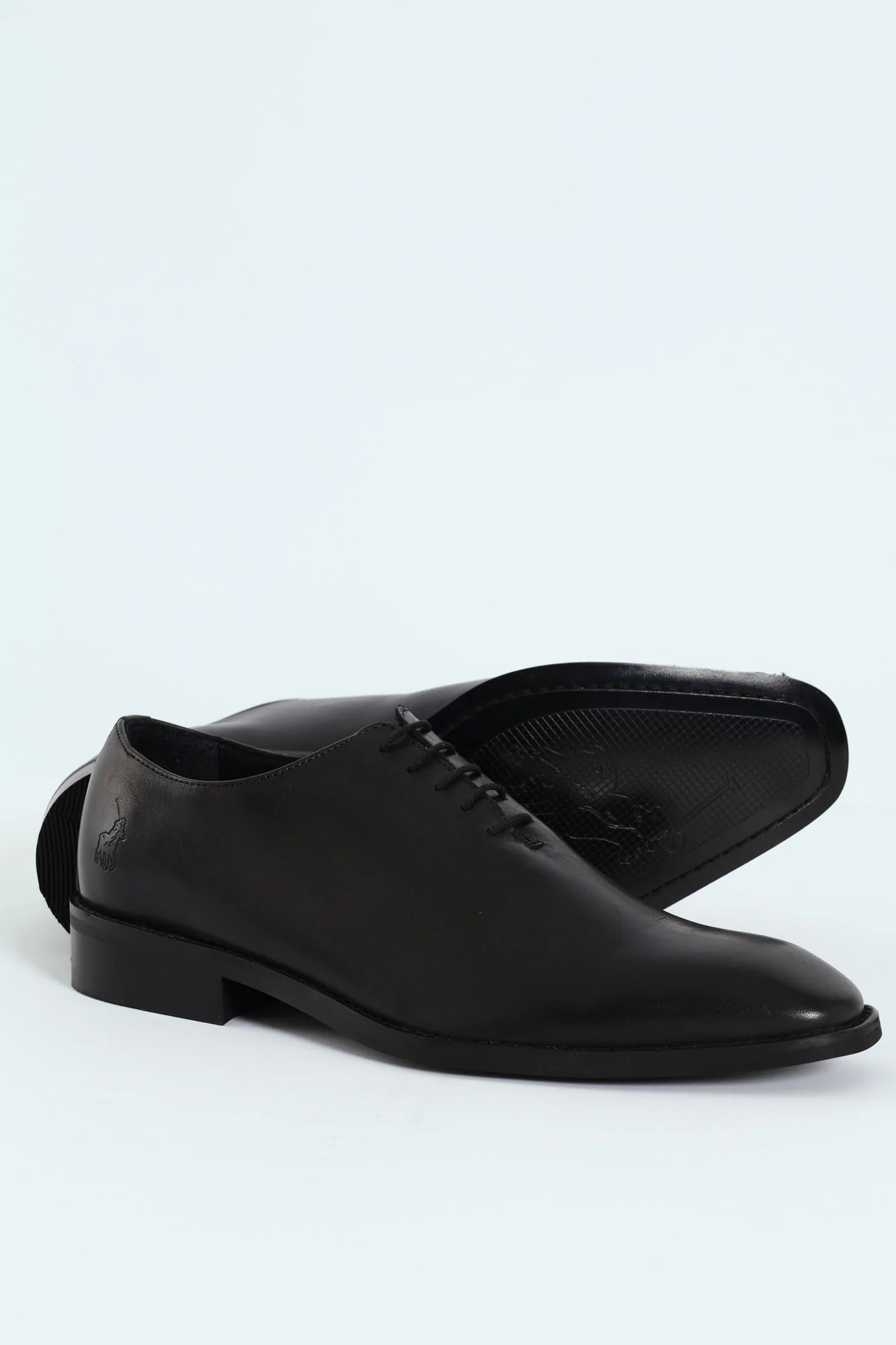 One Cut Oxford Lace Up Shoe - Black - Image 6