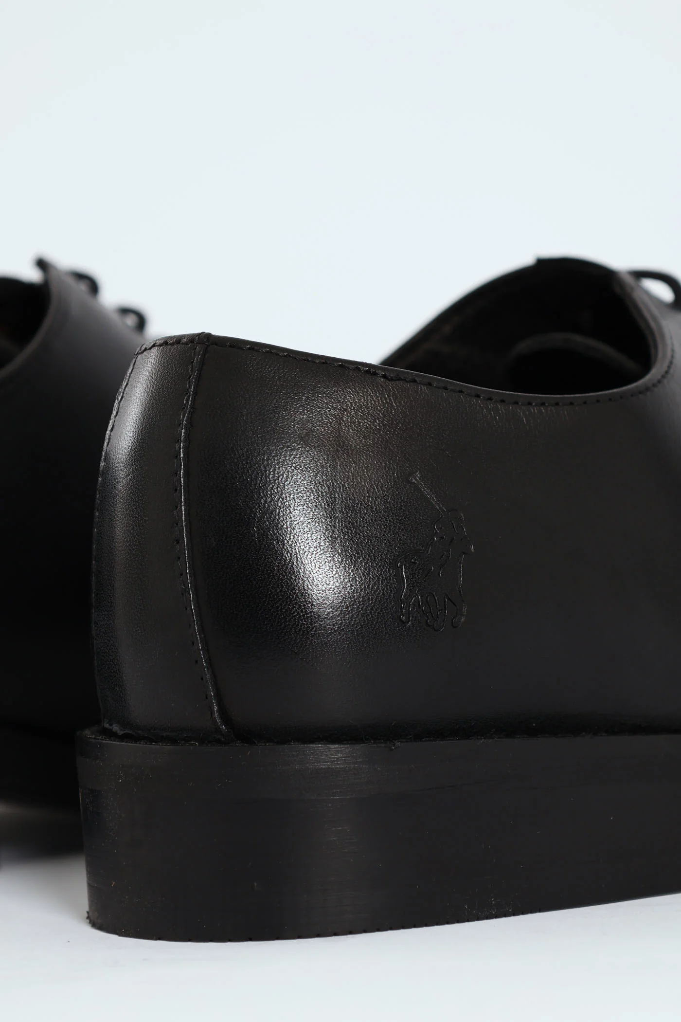 One Cut Oxford Lace Up Shoe - Black - Image 7