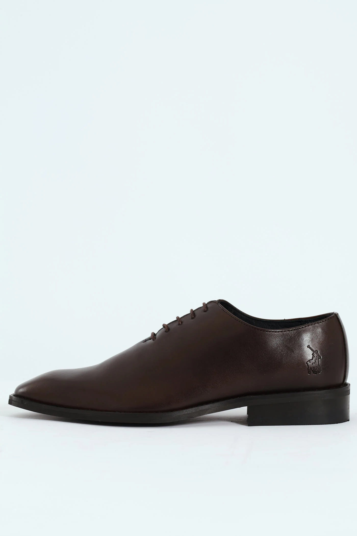 One Cut Oxford Lace Up Shoe - Brown - Image 4