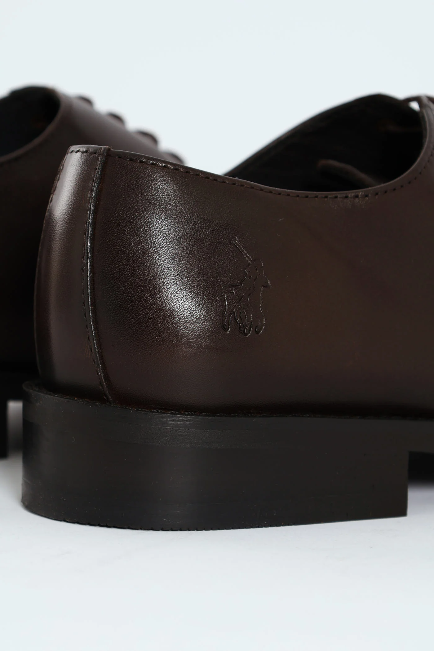 One Cut Oxford Lace Up Shoe - Brown - Image 7