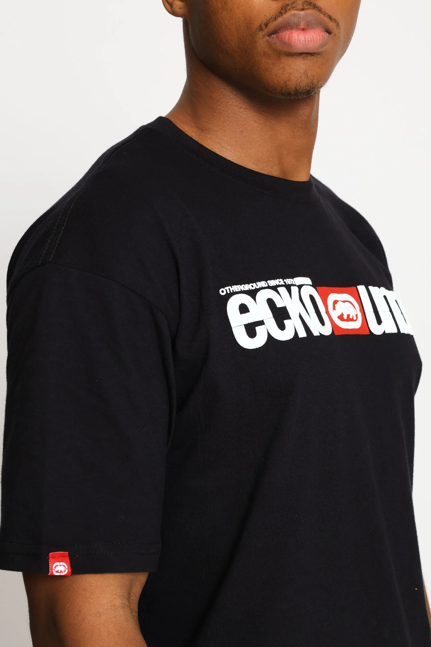One Line Tee - Black - Image 3