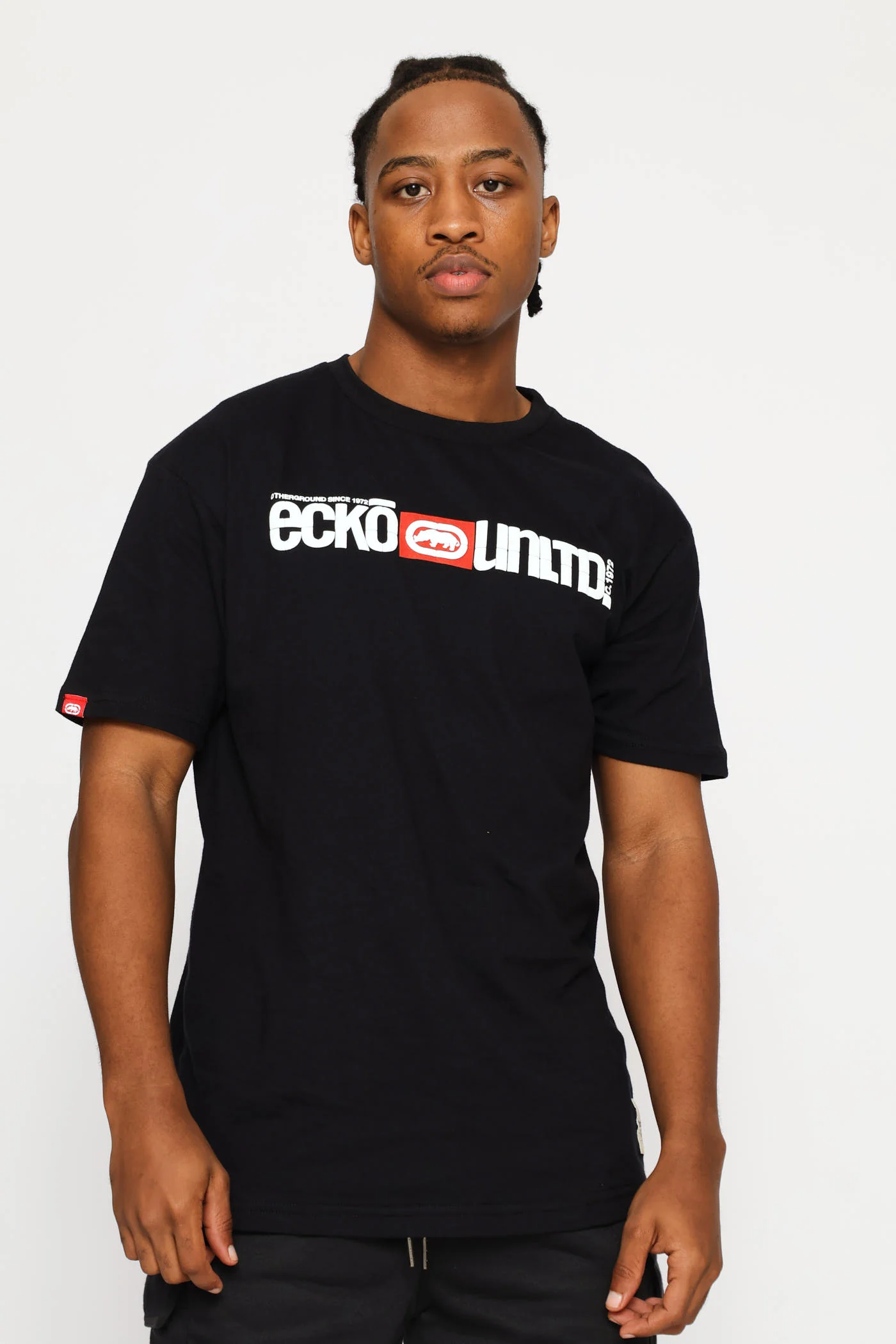 One Line Tee - Black - Image 4