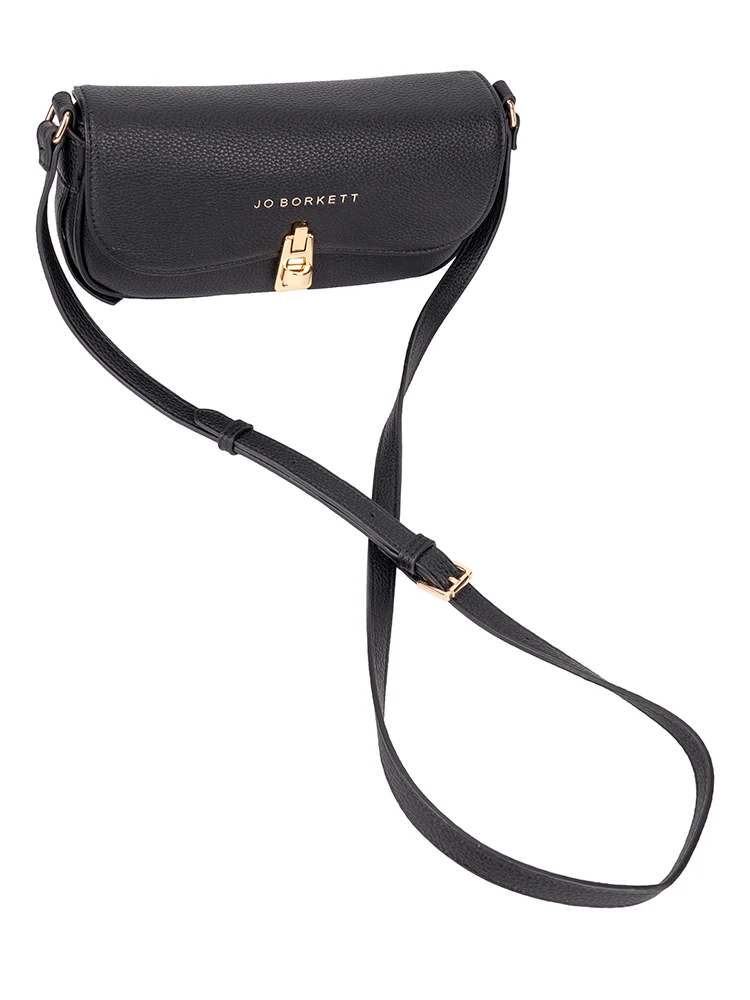 Lila Crossbody Sling Bag - Black - Image 3