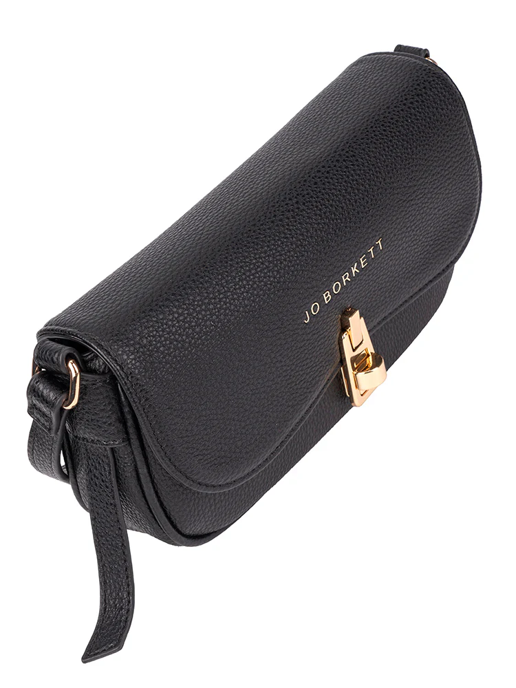 Lila Crossbody Sling Bag - Black - Image 4