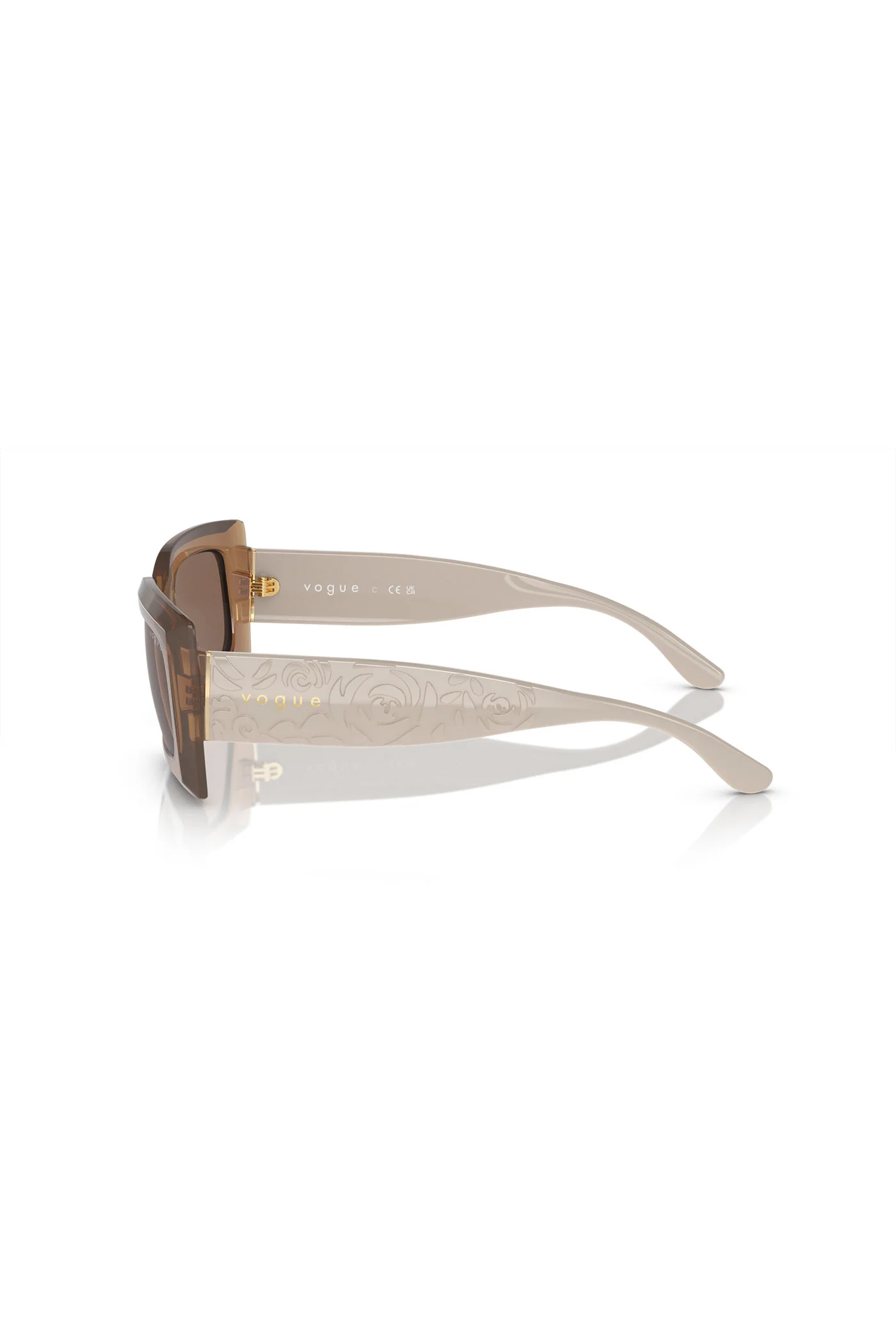 Opal Brown Sunglasses Size 5 - Beige - Image 3