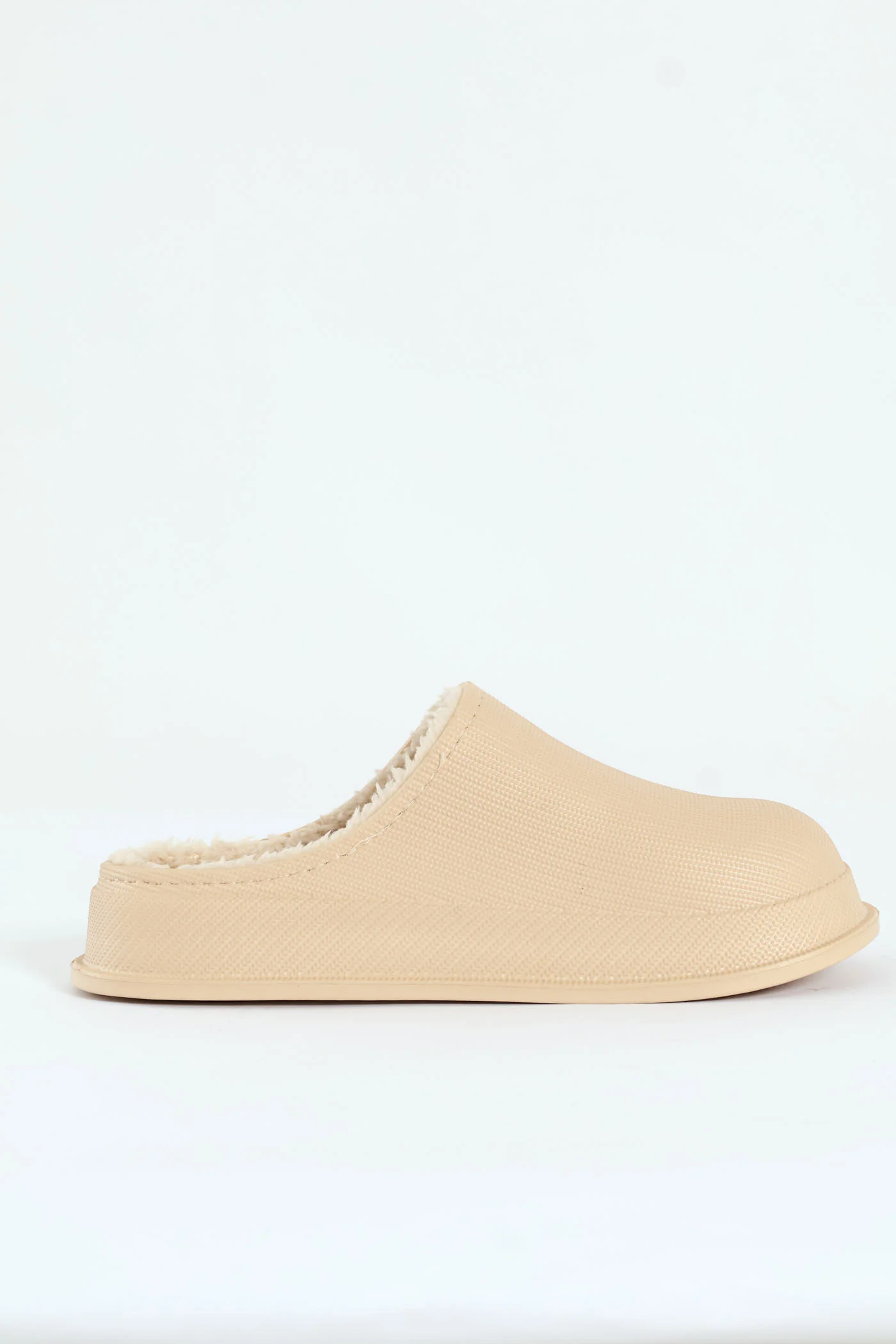 Open Back Clog Slipper - Stone - Image 3