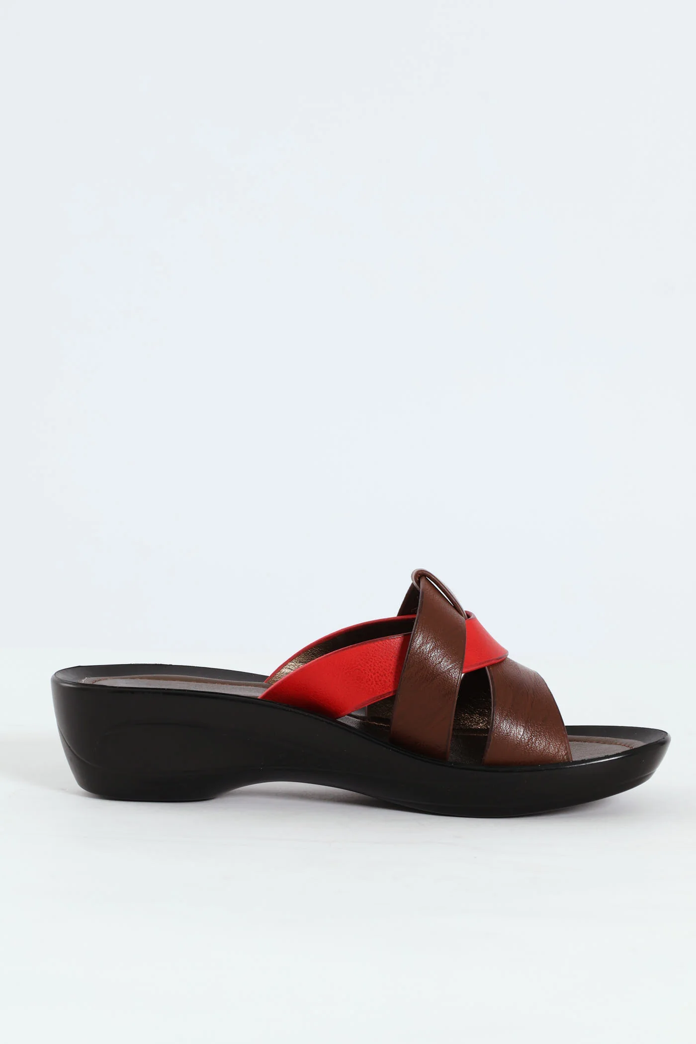 Open Toe Sandal - Brown - Image 3