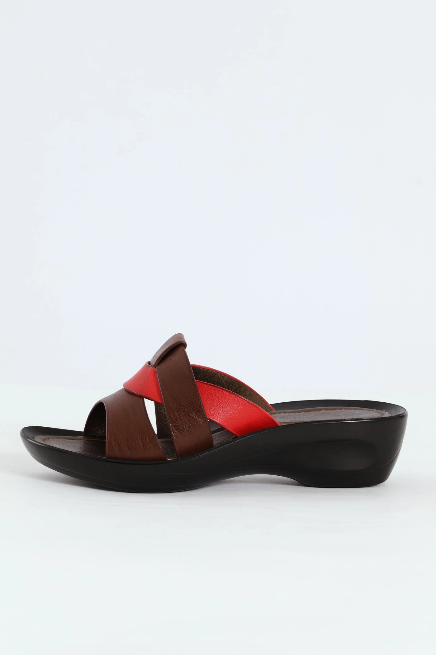 Open Toe Sandal - Brown - Image 4