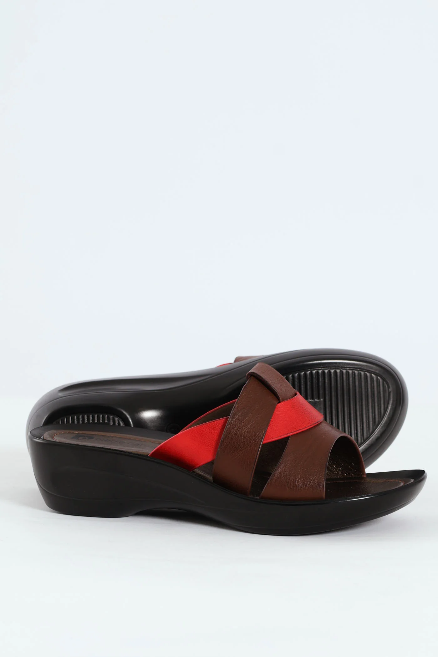 Open Toe Sandal - Brown - Image 5
