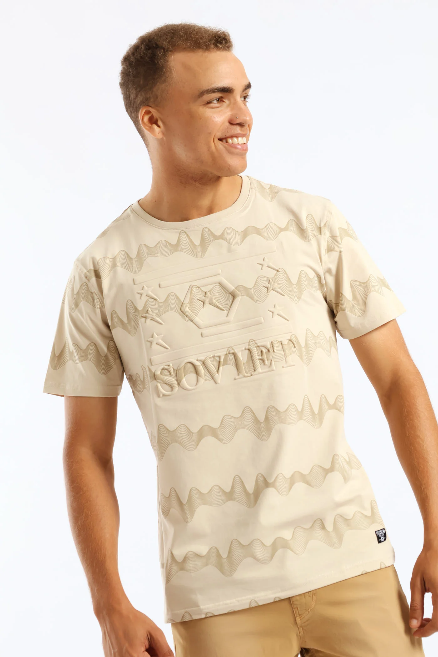 Orb Tee - Cream - Image 3