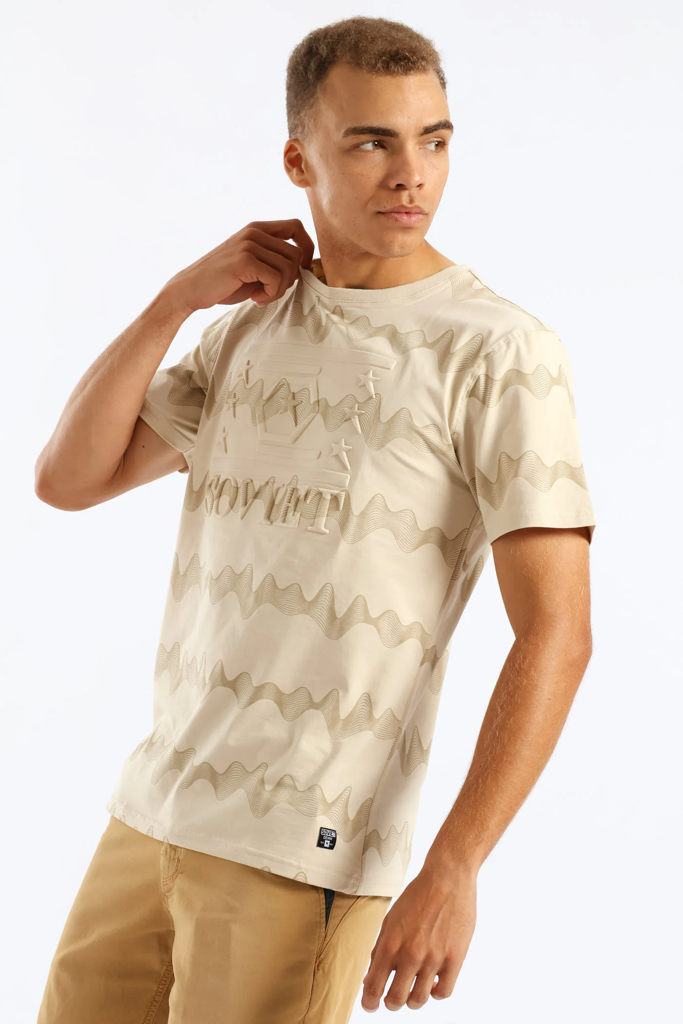 Orb Tee - Cream - Image 4