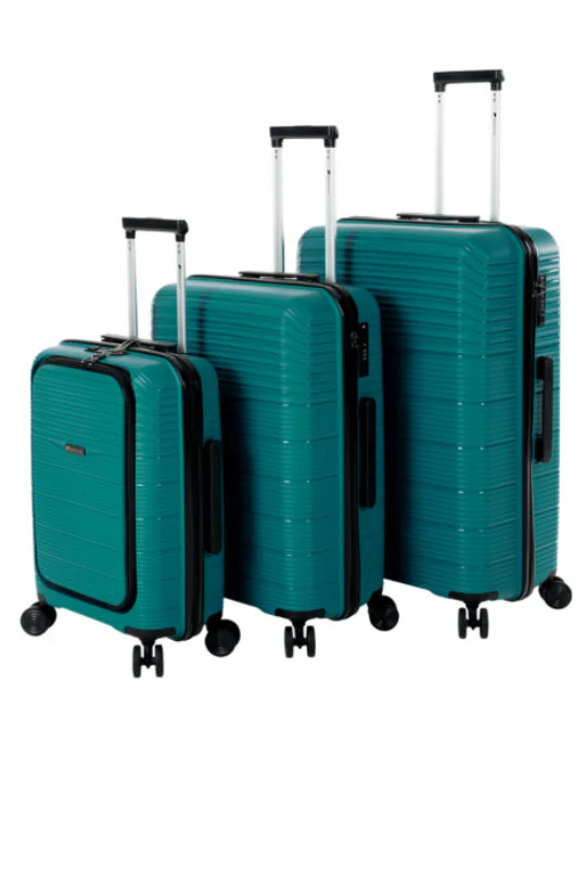 Orbit Trolley Spinner - Cyan Blue - Image 2