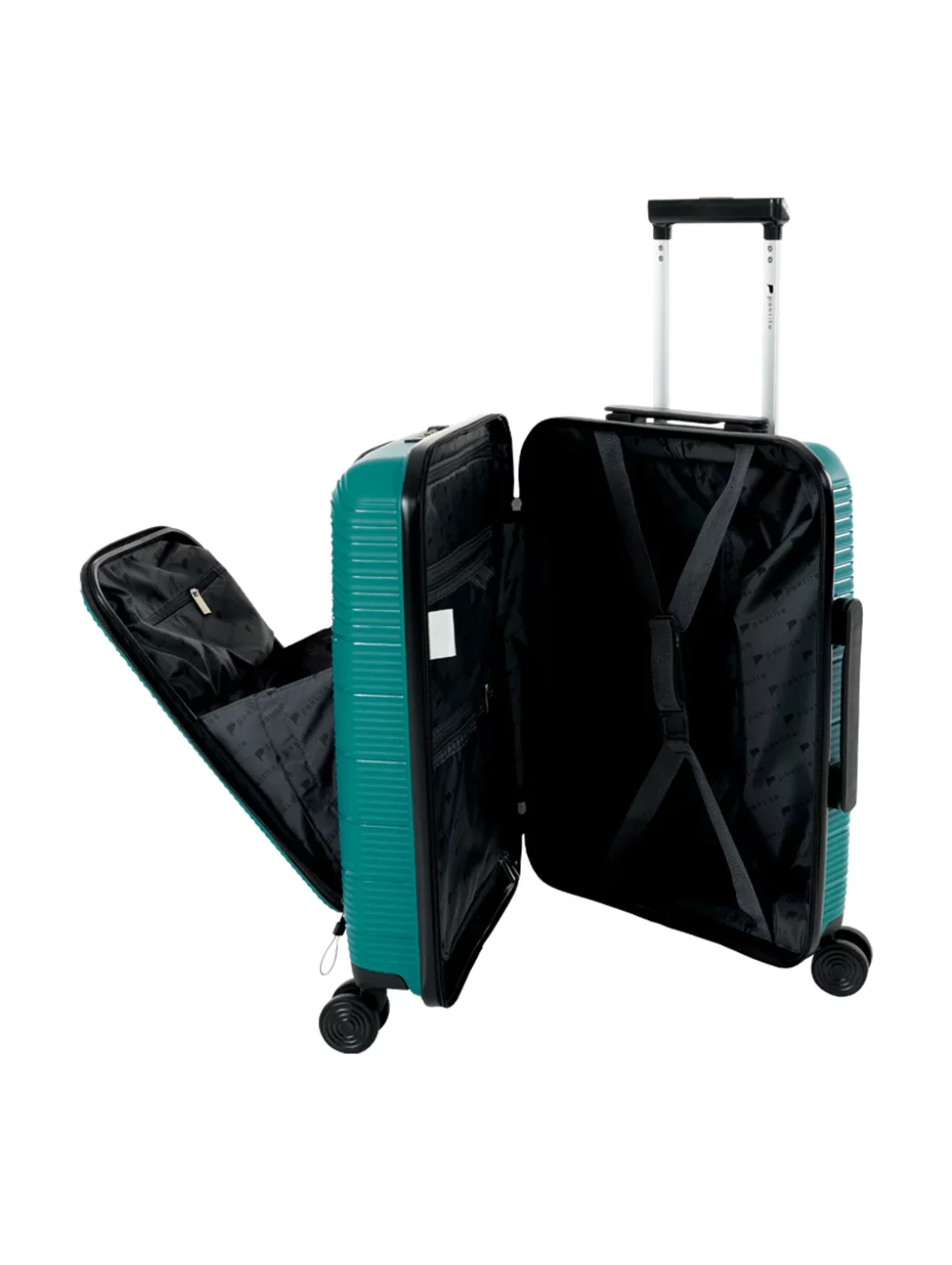 Orbit Trolley Spinner - Cyan Blue - Image 5