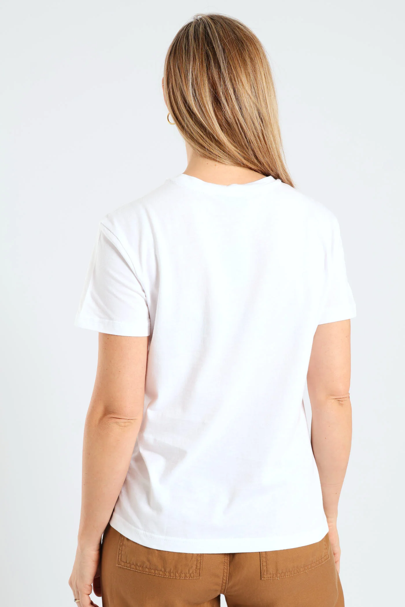 Orchid Flower Tee - White - Image 3