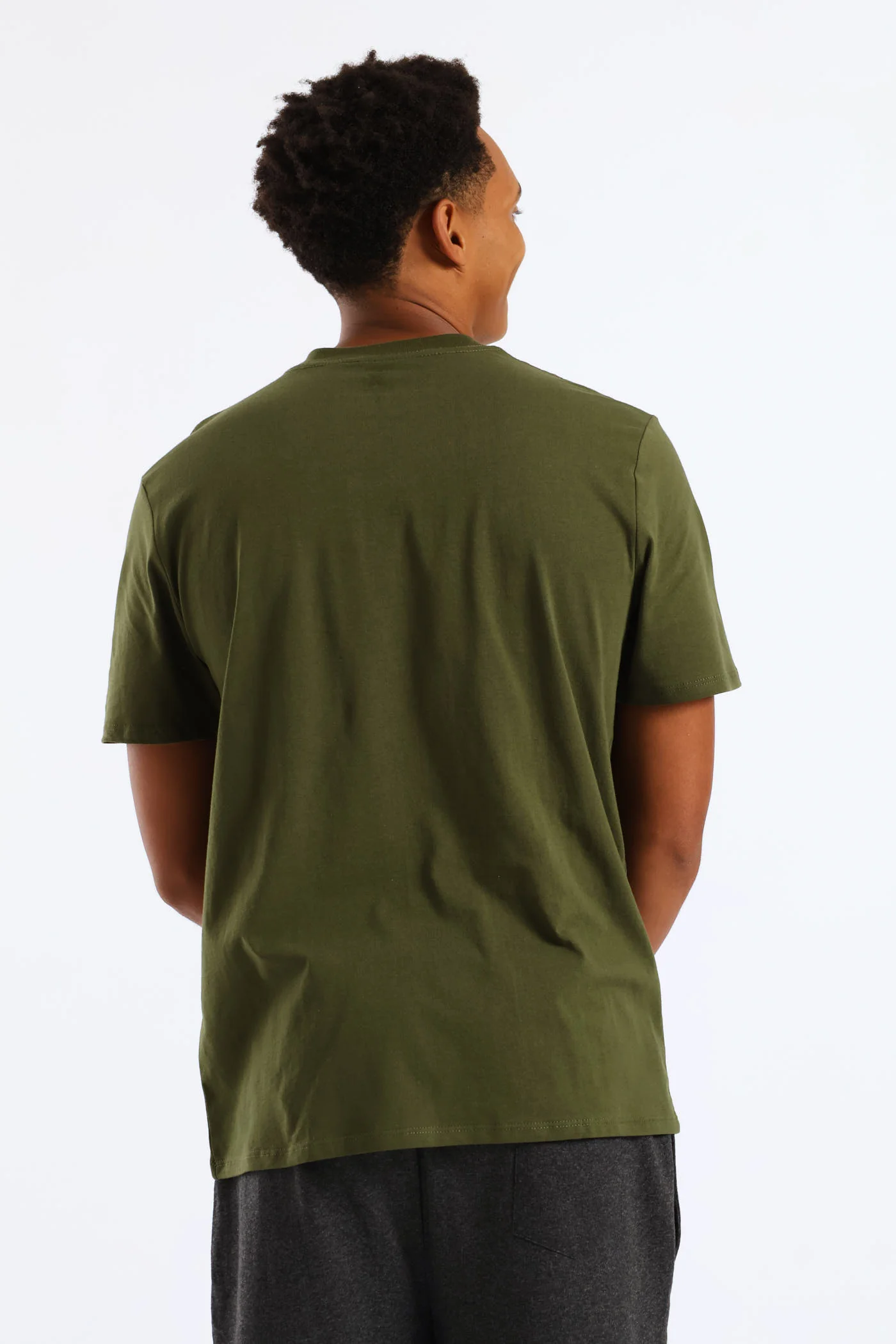 Original Basic Print Tee - Fatigue - Image 4