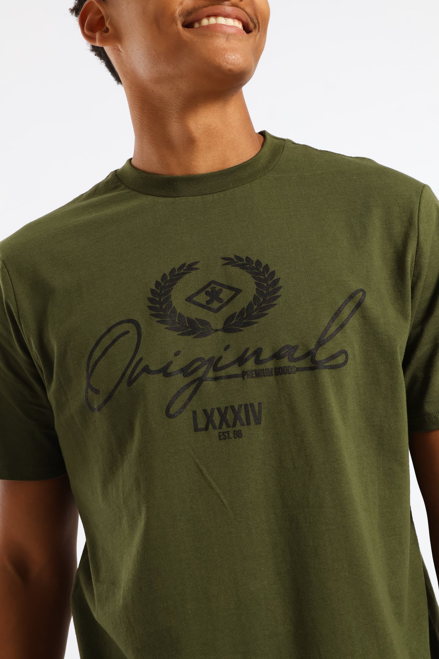 Original Basic Print Tee - Fatigue - Image 5