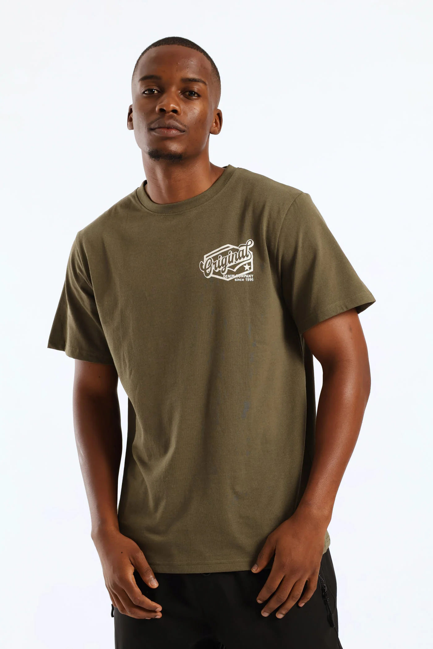 Original Basic Print Tee - Fatigue - Image 2