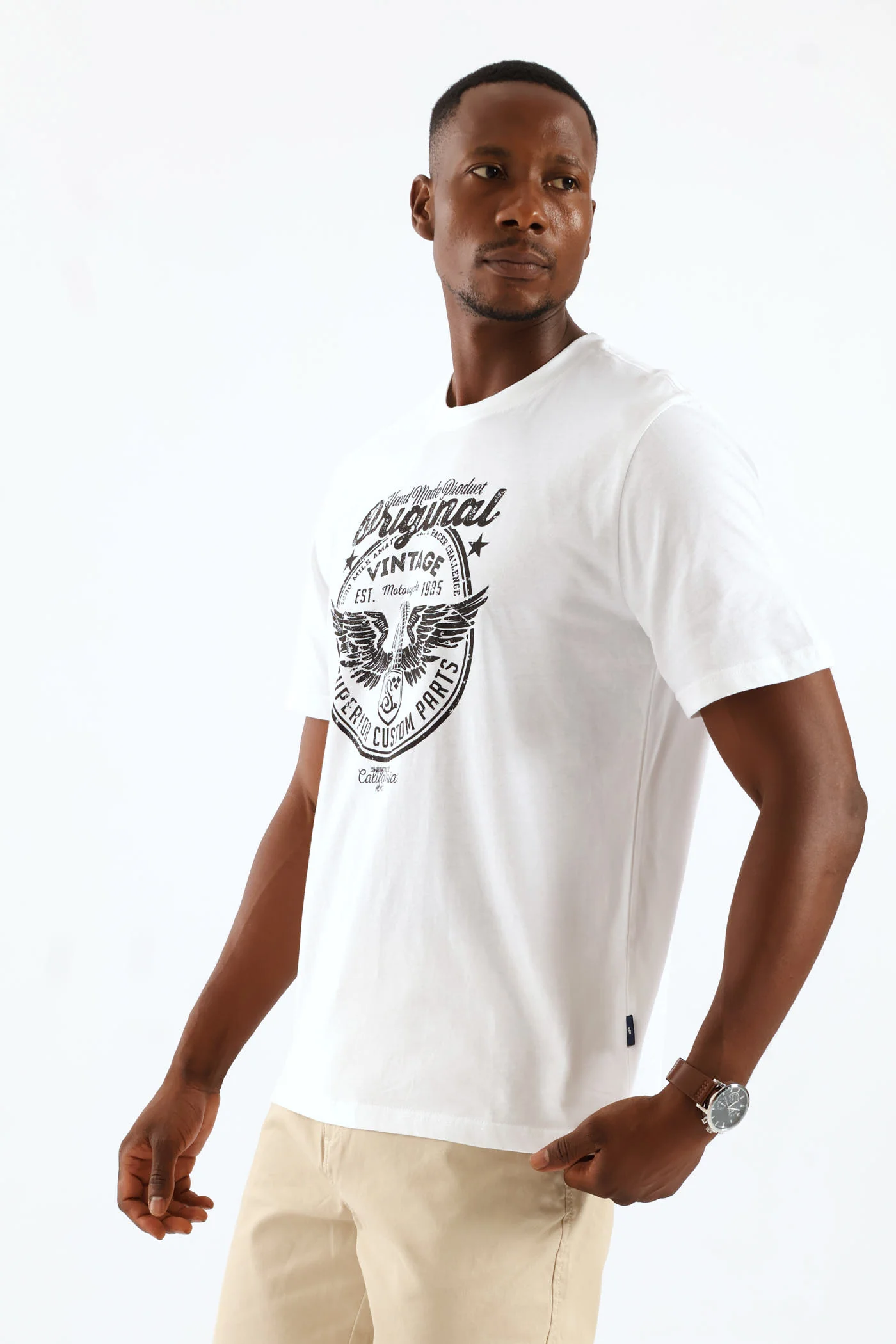 Original Wings Tee - White - Image 4