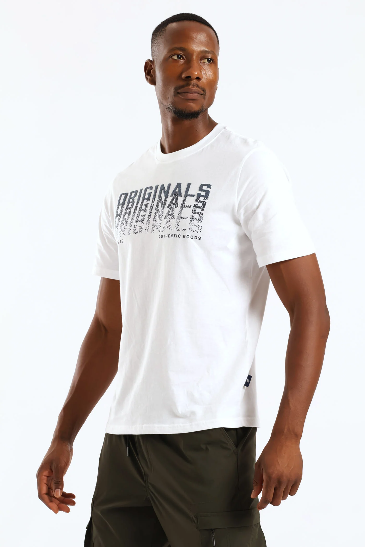 Originals Quatro Tee - White - Image 4
