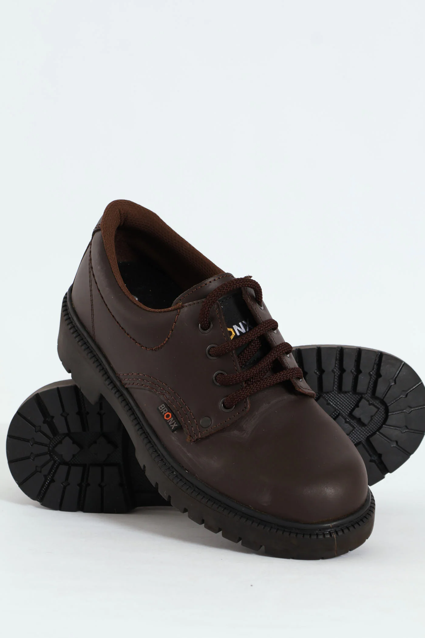 Orlando M4 Leather Lace Up Shoe - Dark Brown - Image 2