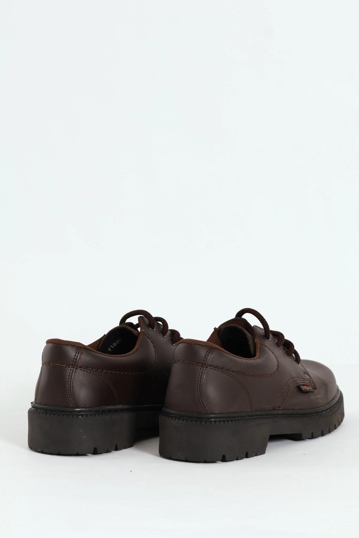 Orlando M4 Leather Lace Up Shoe - Dark Brown - Image 4