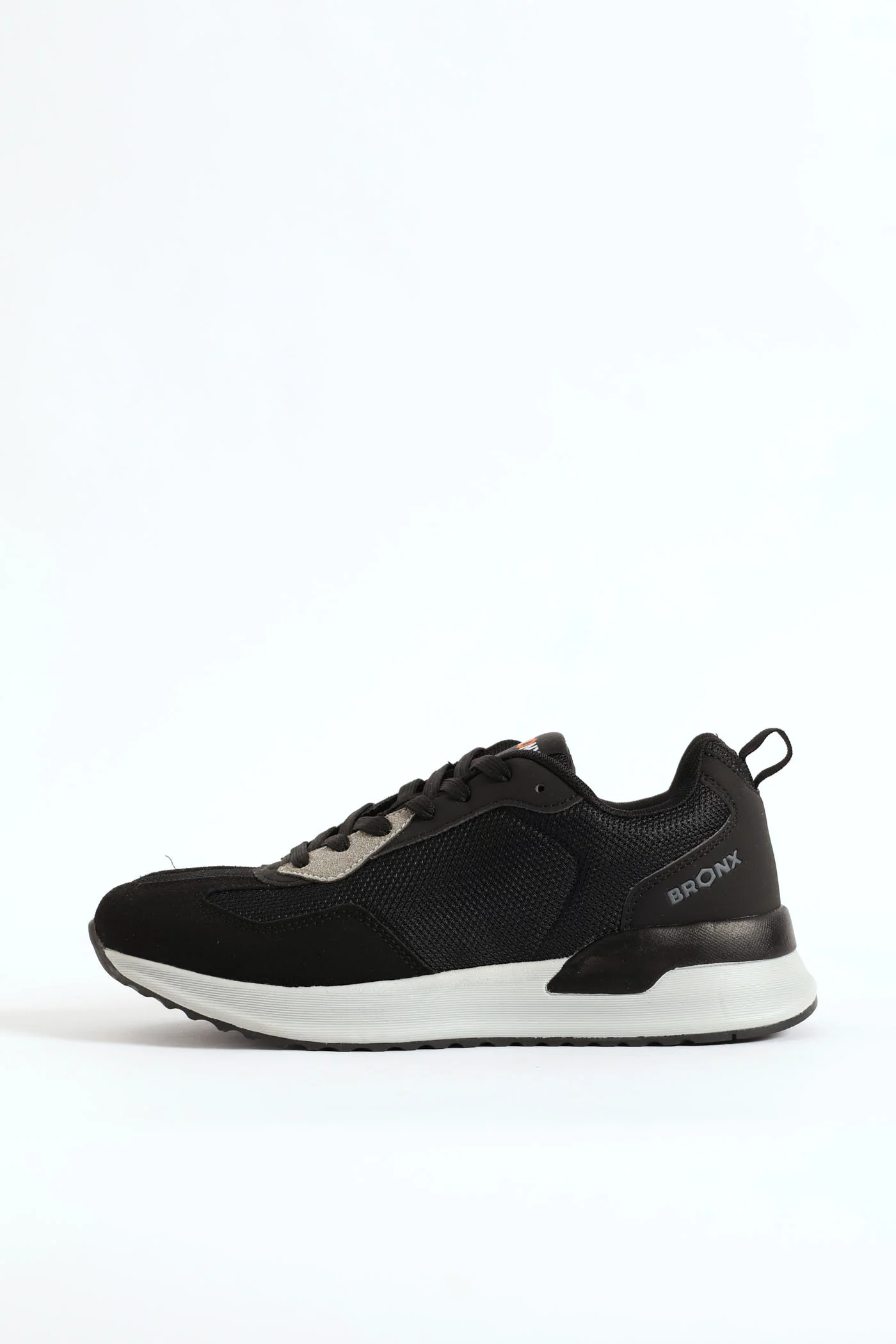 Oslo Lace Up Trainer - Black - Image 3