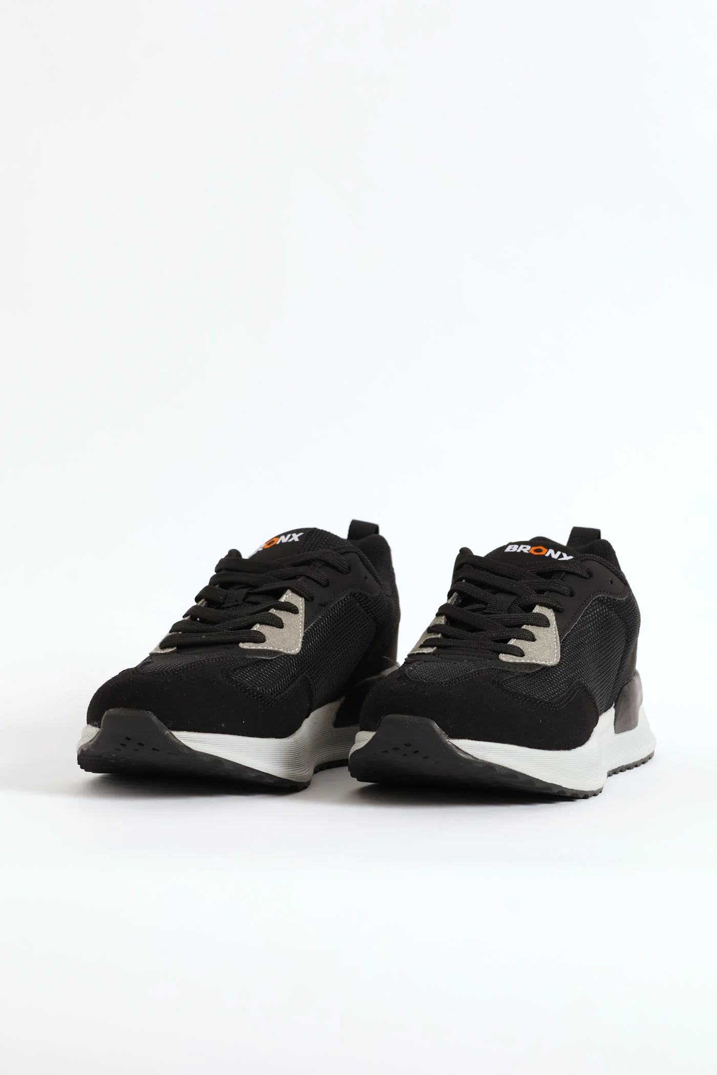 Oslo Lace Up Trainer - Black - Image 4