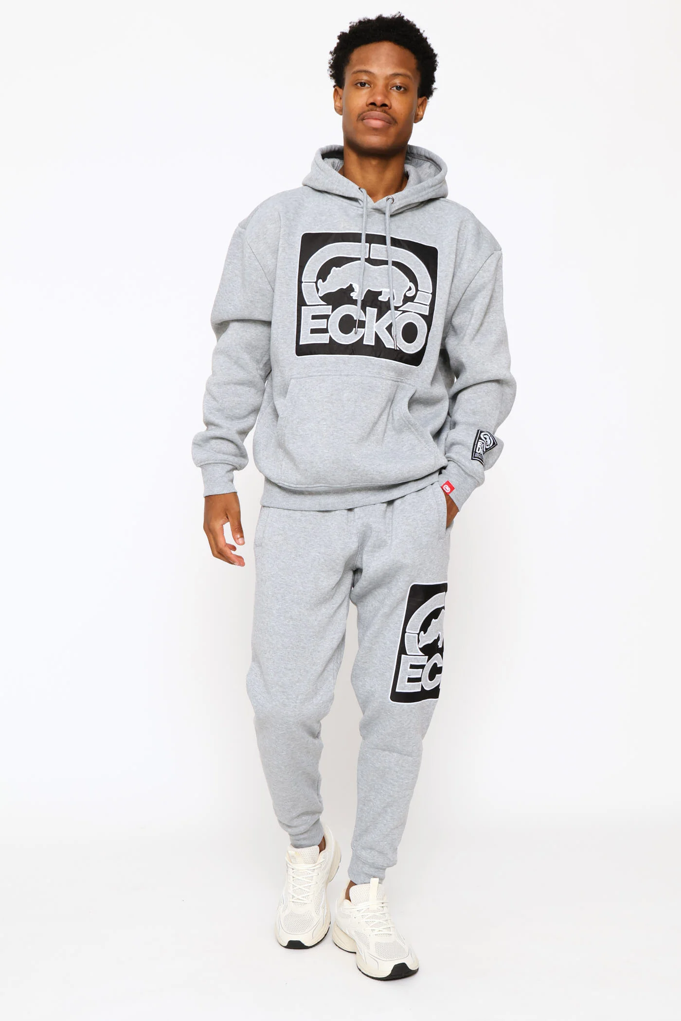 Outline Hoody - Grey - Image 5