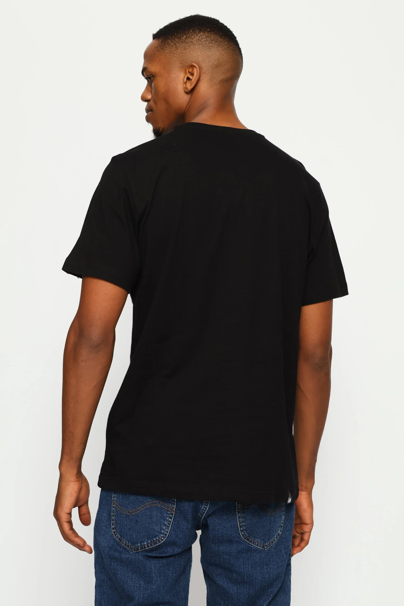 Outline Logo Tee - Black - Image 10