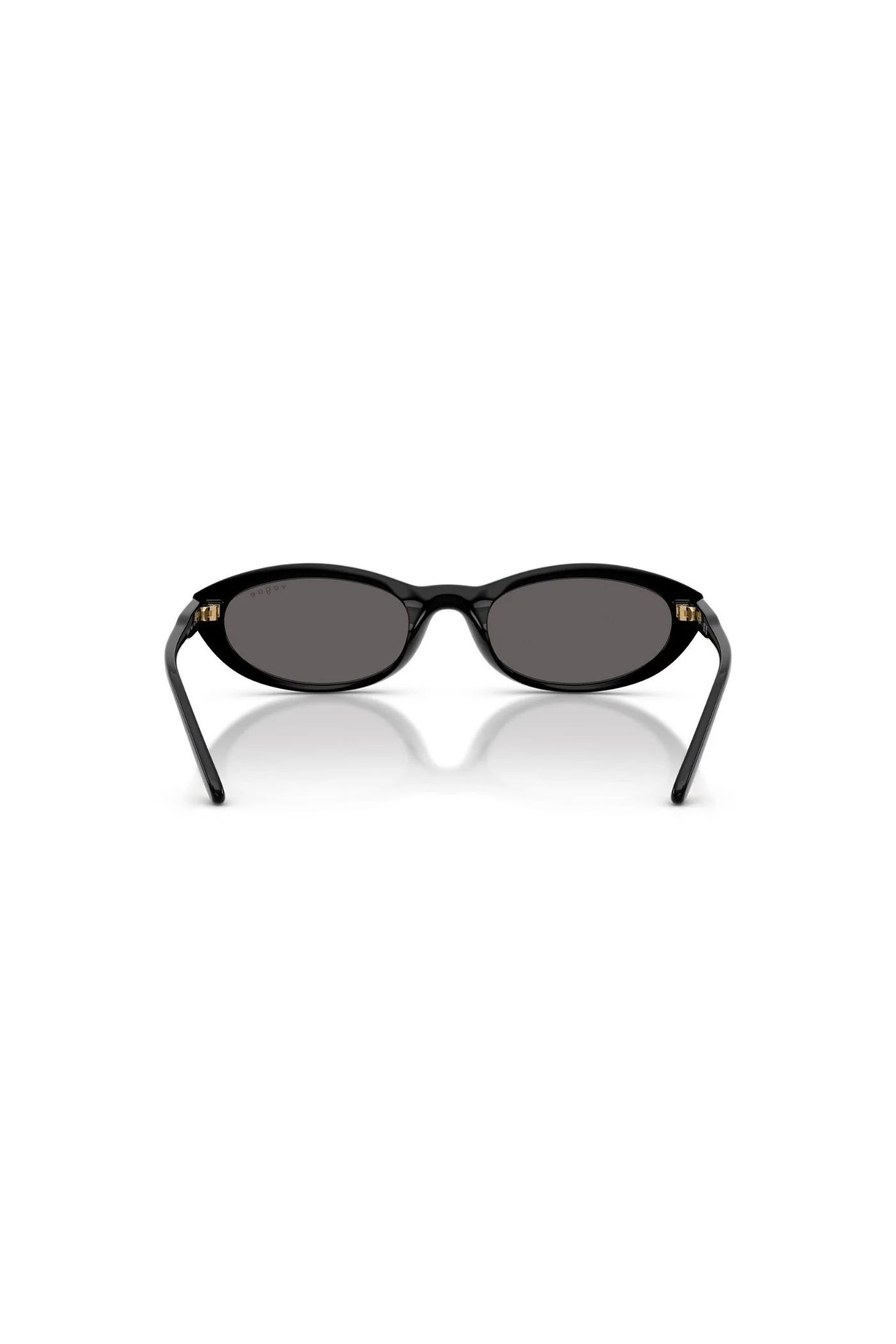 Oval Frame/ Grey Lens - Black - Image 4