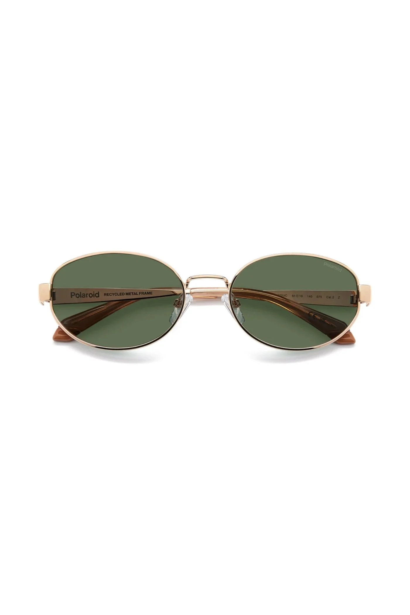 Oval Rose Gold Frame Green Lens - None - Image 3