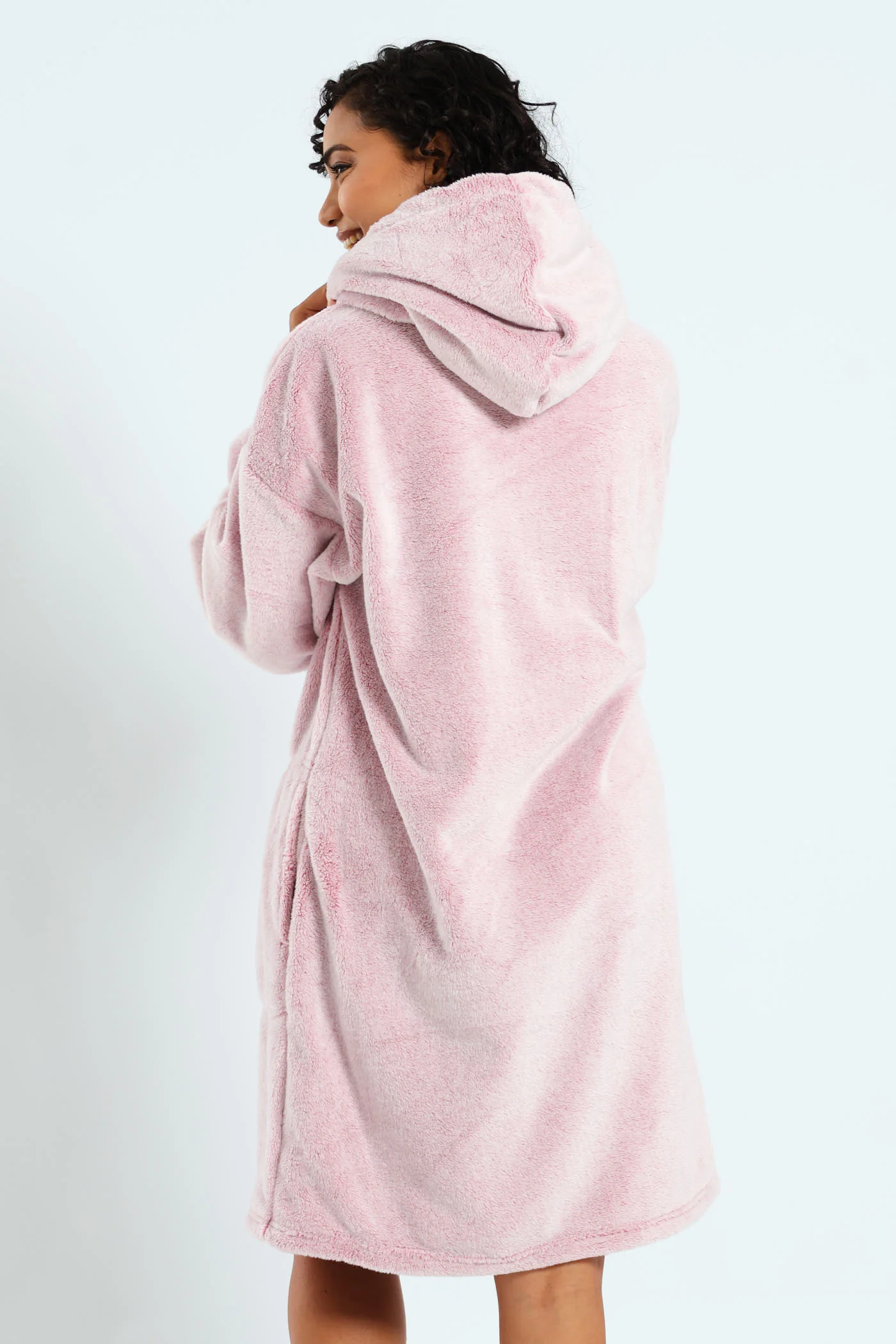 Oversize Snuggie - Pink - Image 3