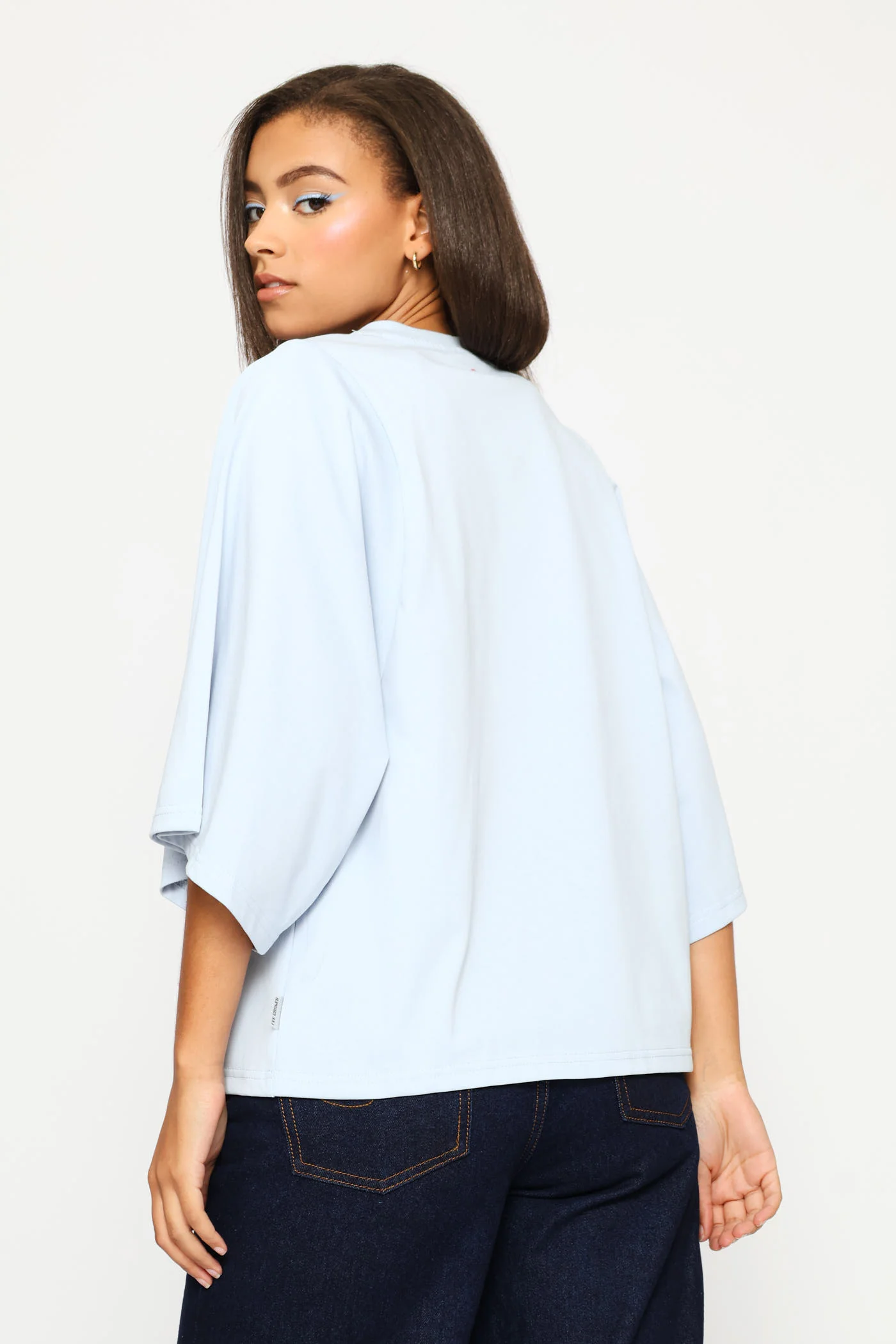 Oversized Tee - Blue - Image 5