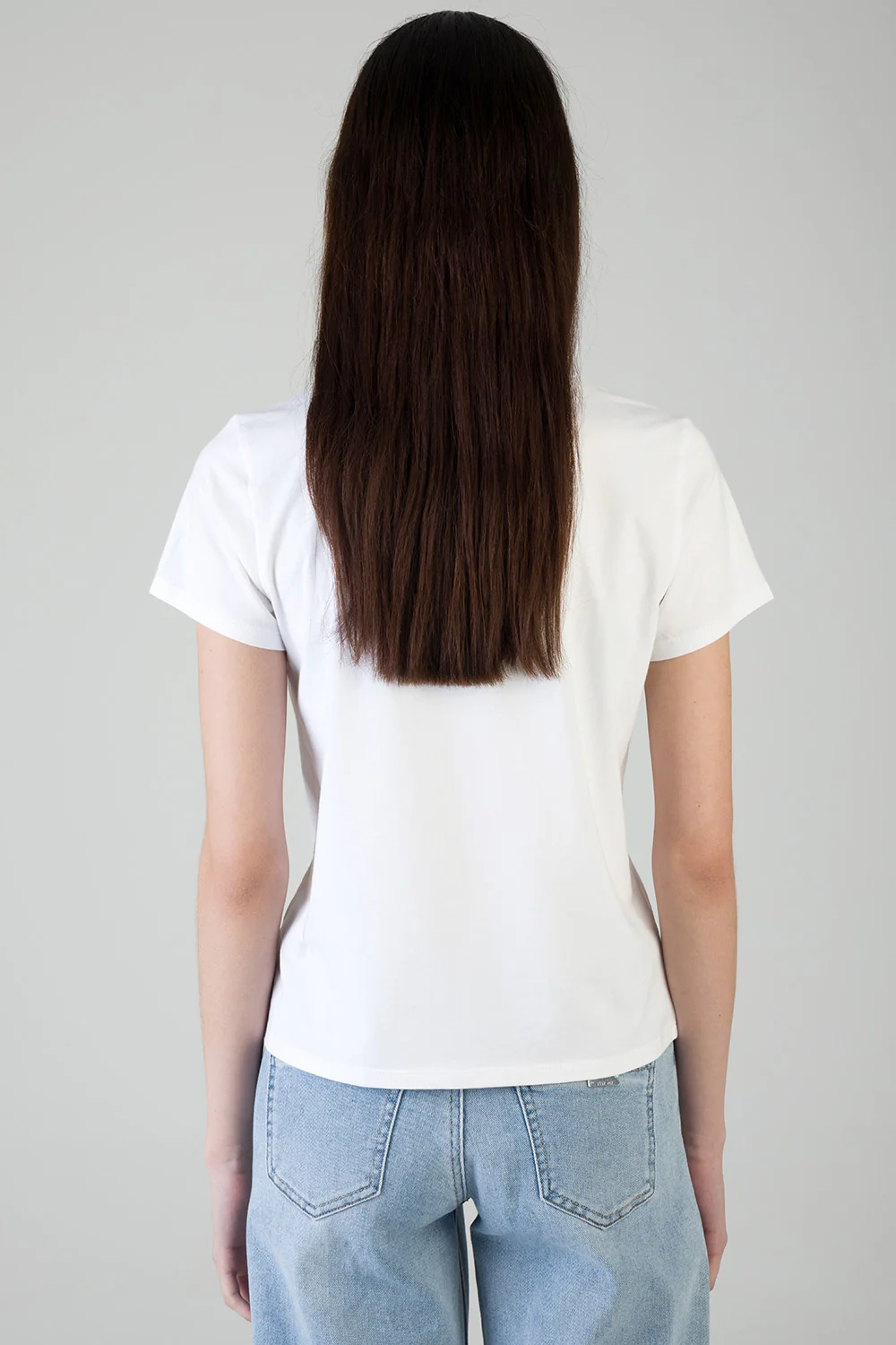 Own It: Regular T-Shirt With Pearl Logo - White - Image 4