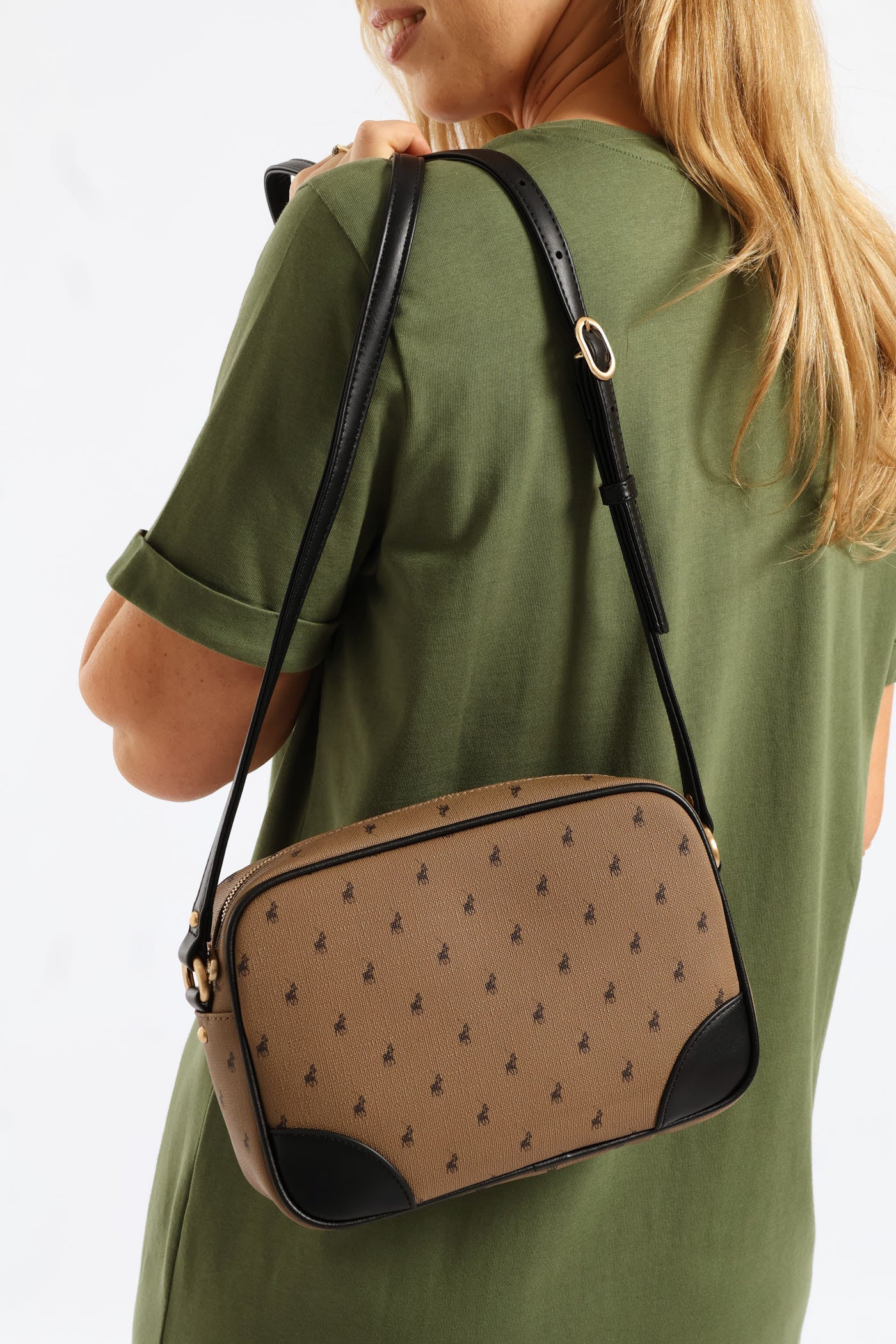 Oxford Camera Bag - Camel - Image 2