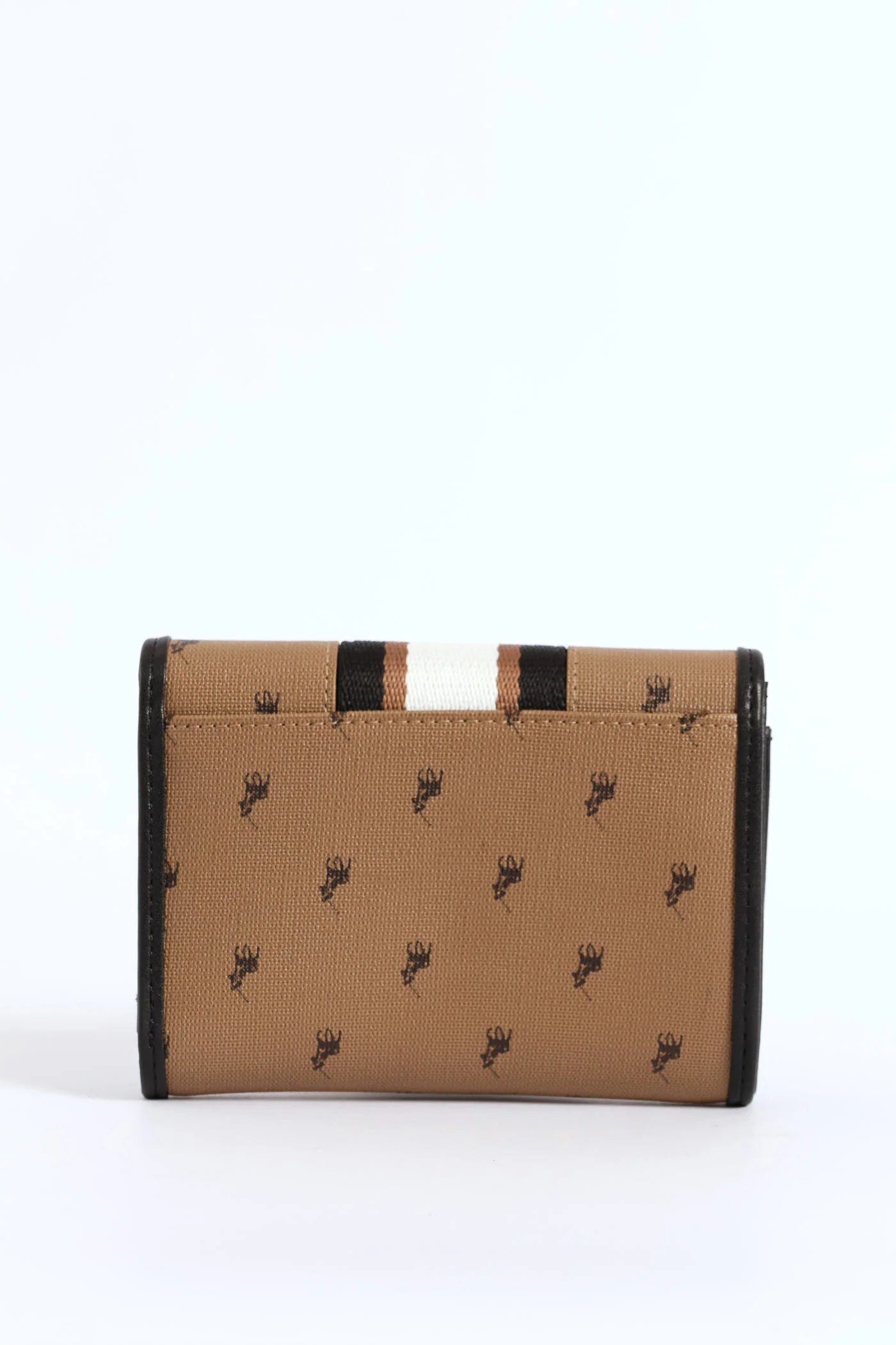 Oxford Compact Trifold Purse - Camel - Image 3
