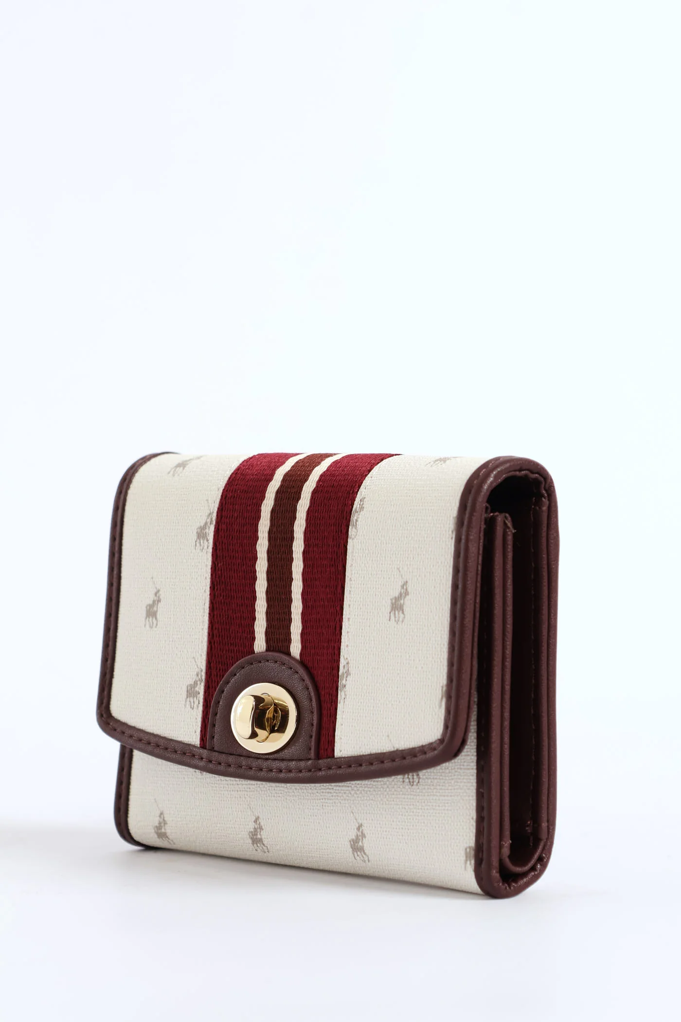 Oxford Compact Trifold Purse - Grey - Image 4