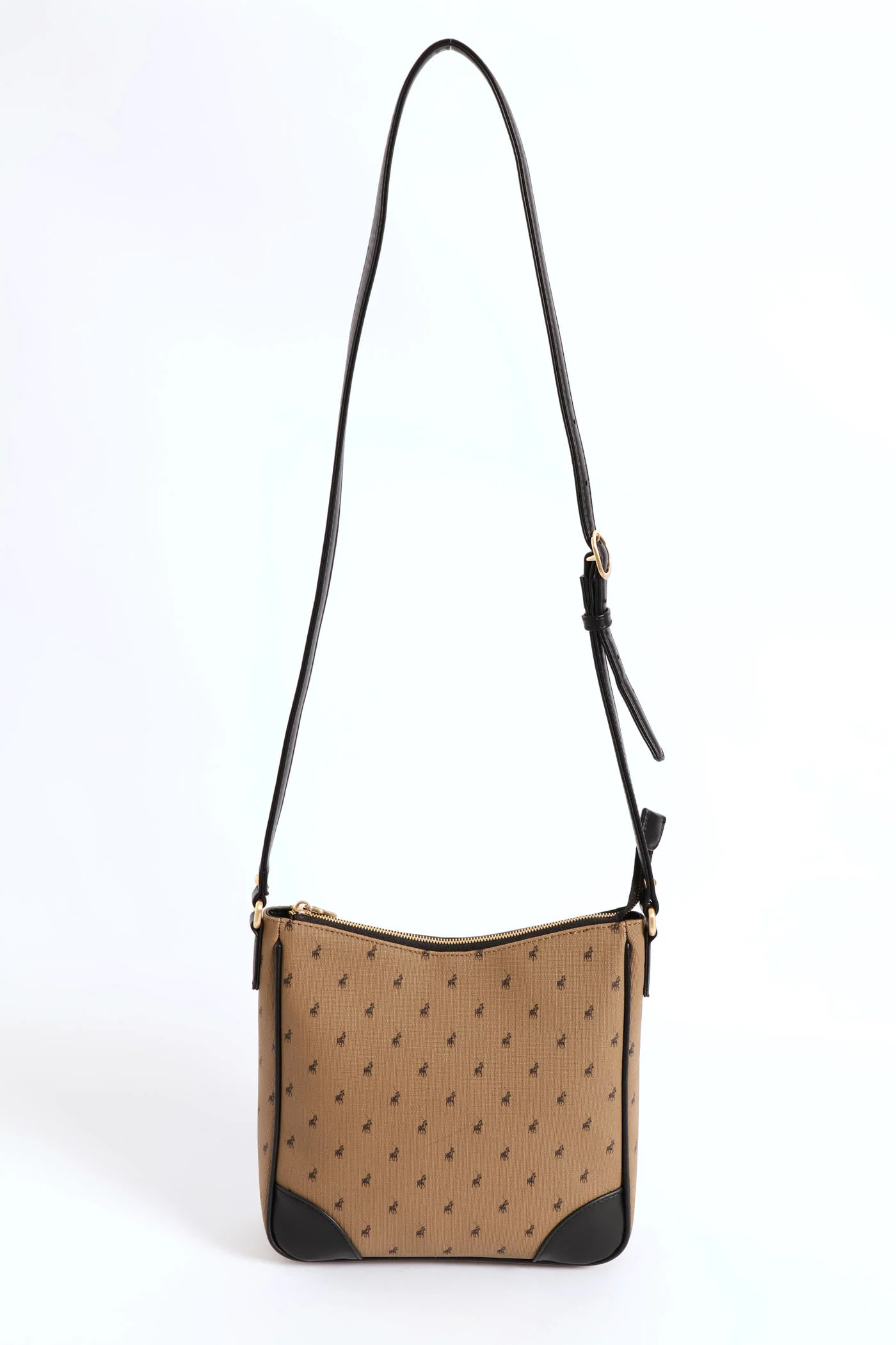Oxford Crossbody Bag - Camel - Image 3