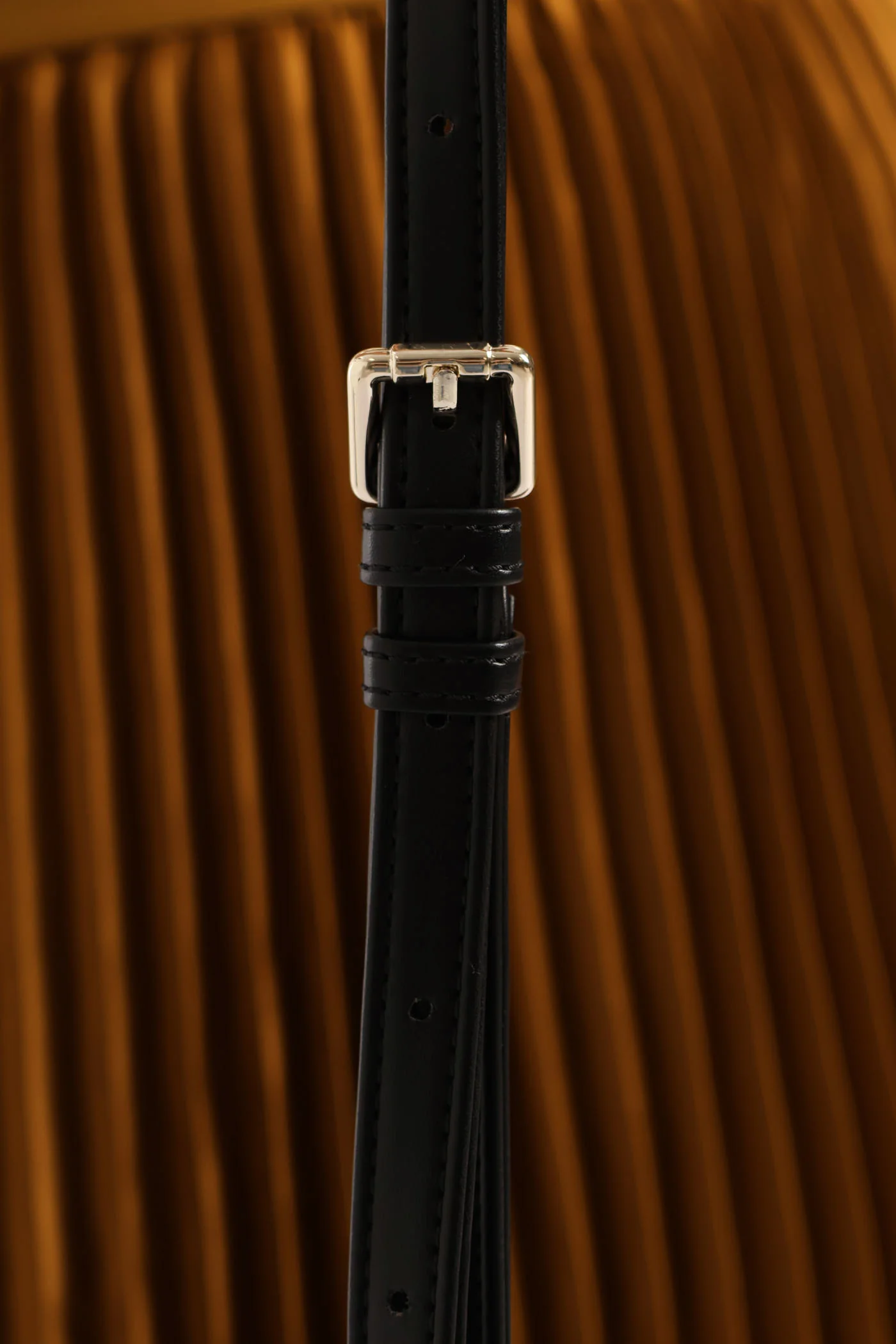 Oxford Double Pocket Sling Bag - Camel - Image 5