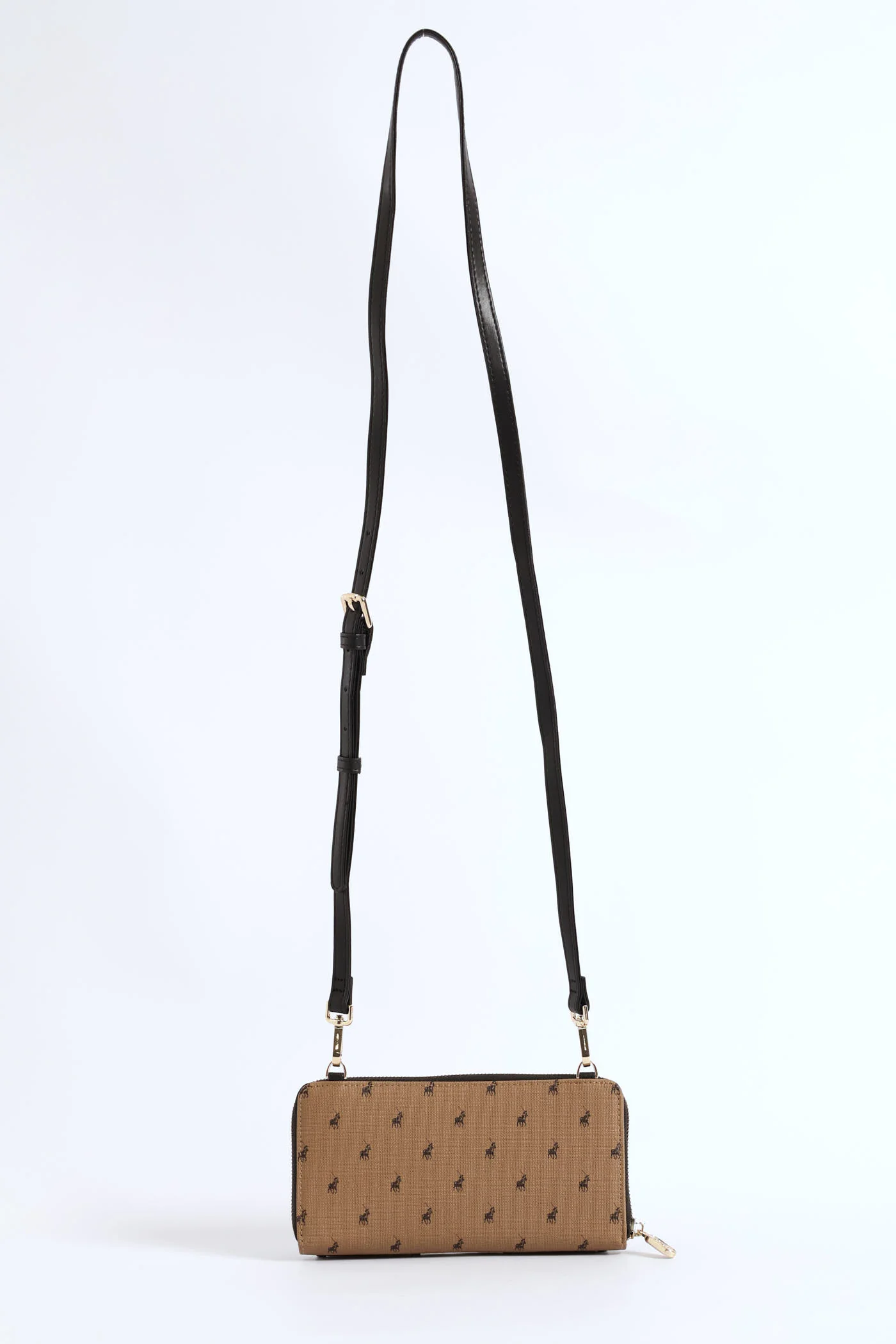 Oxford Phone Sling Bag - Camel - Image 5