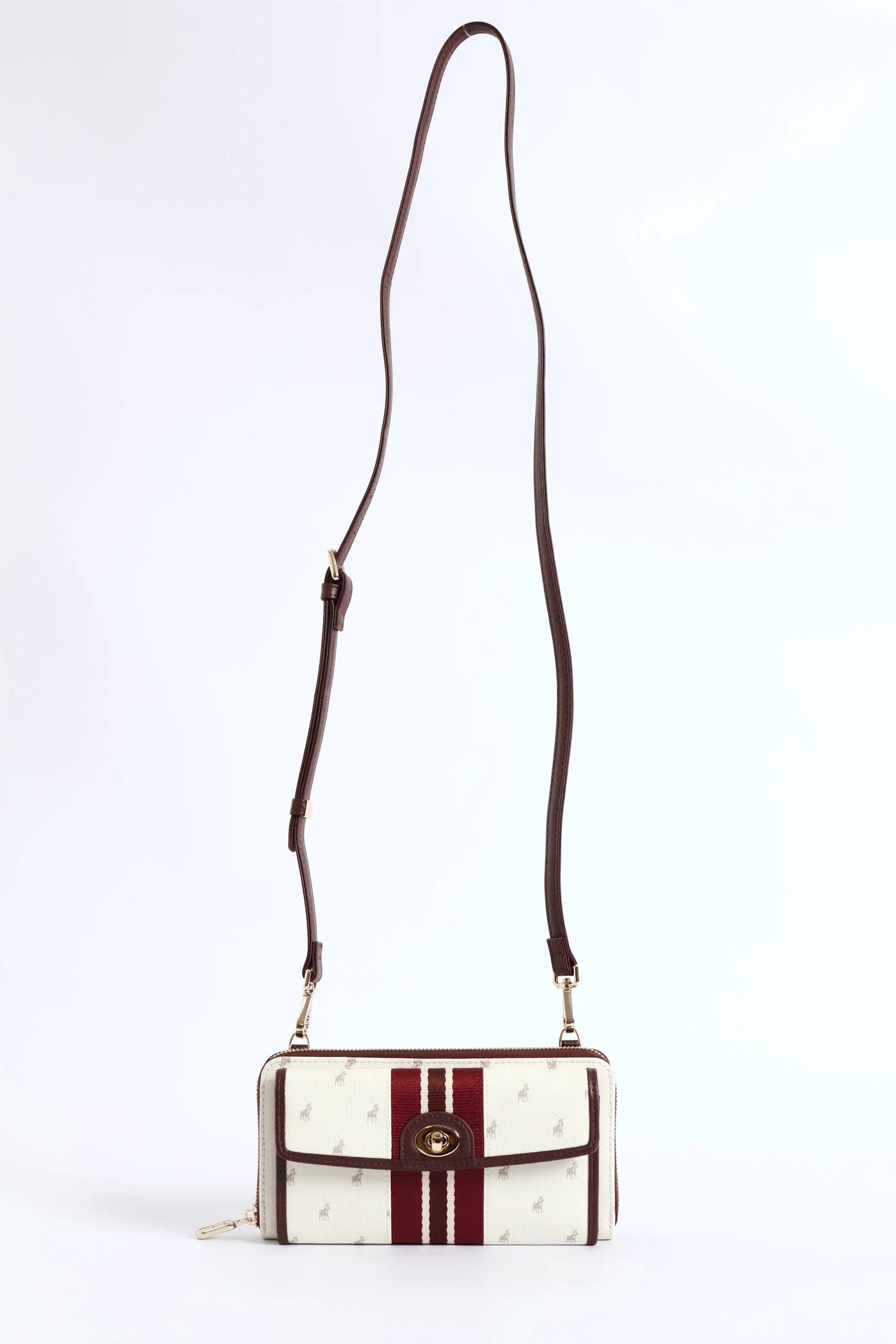 Oxford Phone Sling Bag - Grey - Image 5