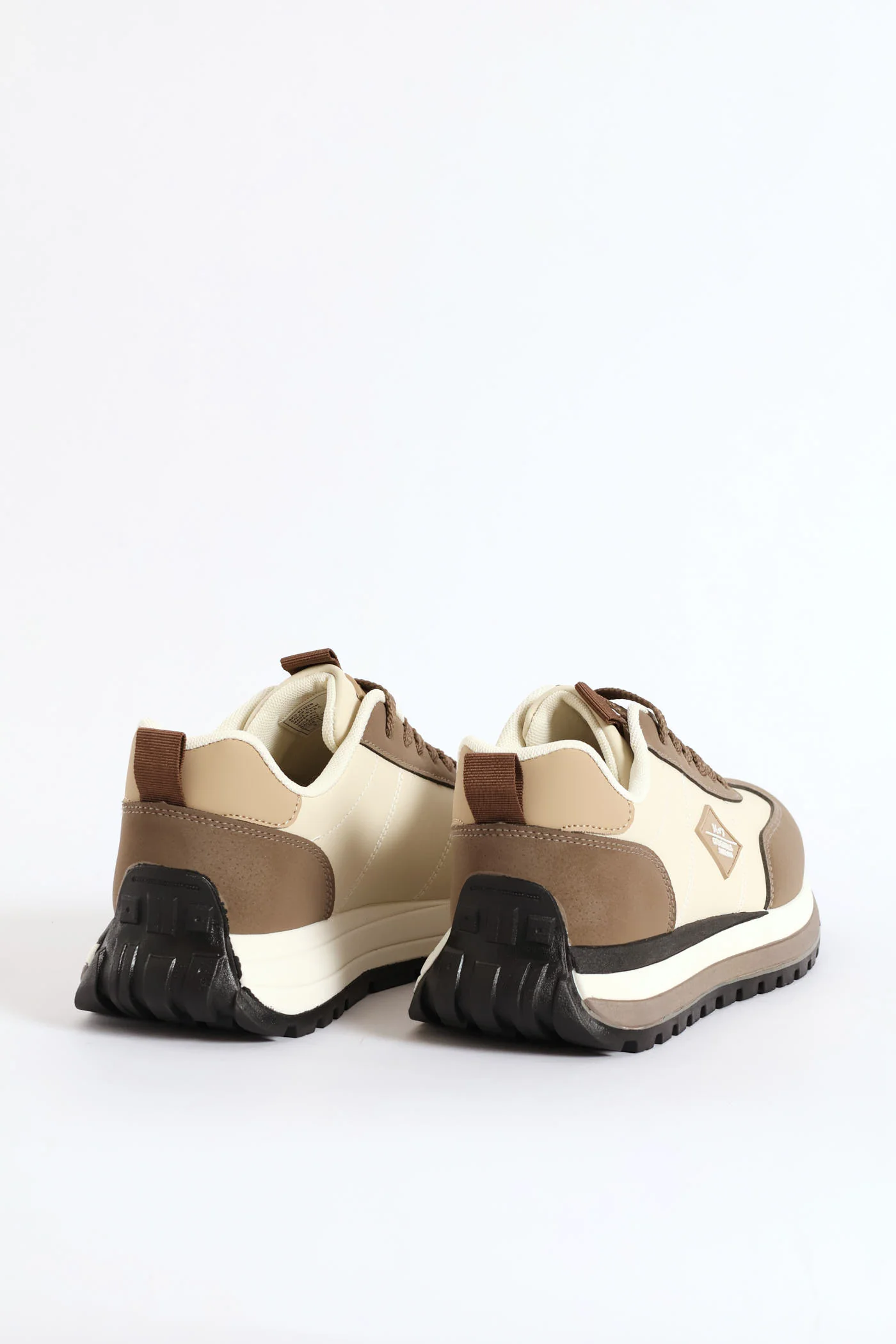 Oxford Retro Trainer - Camel - Image 5