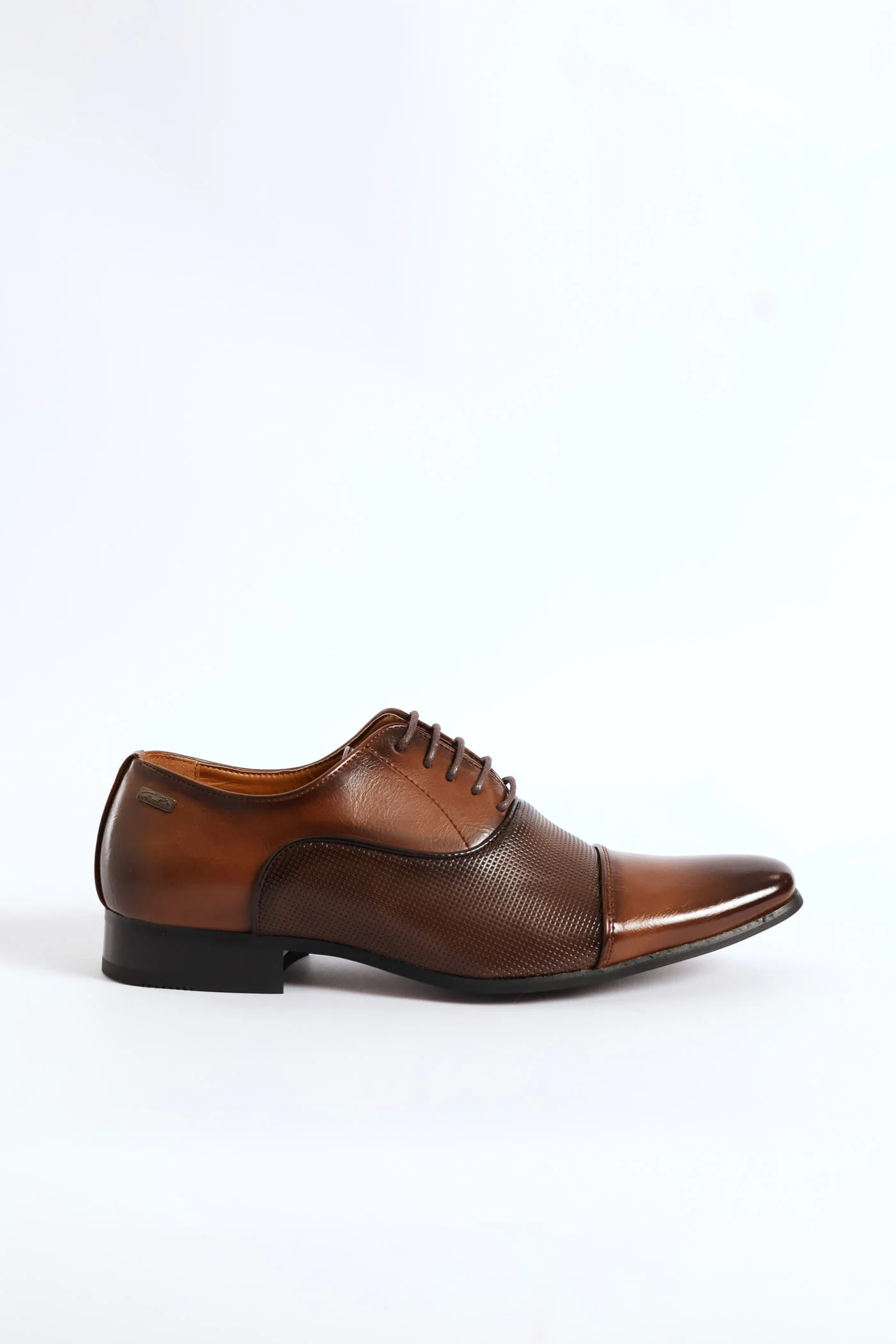 Oxford With Toe Cap - Brown - Image 5