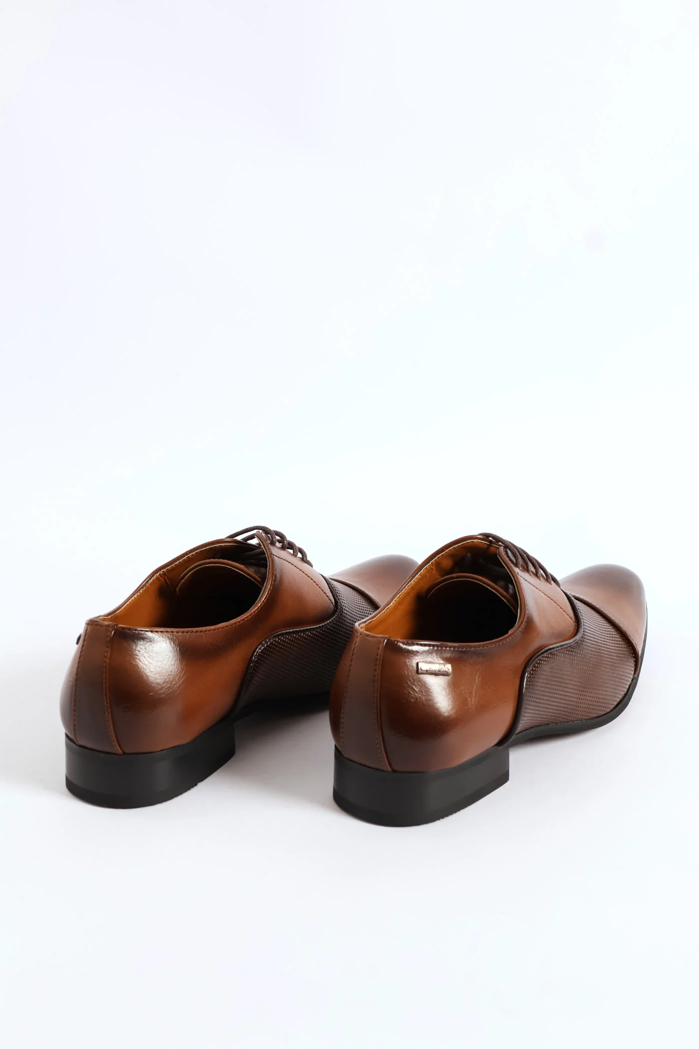 Oxford With Toe Cap - Brown - Image 7