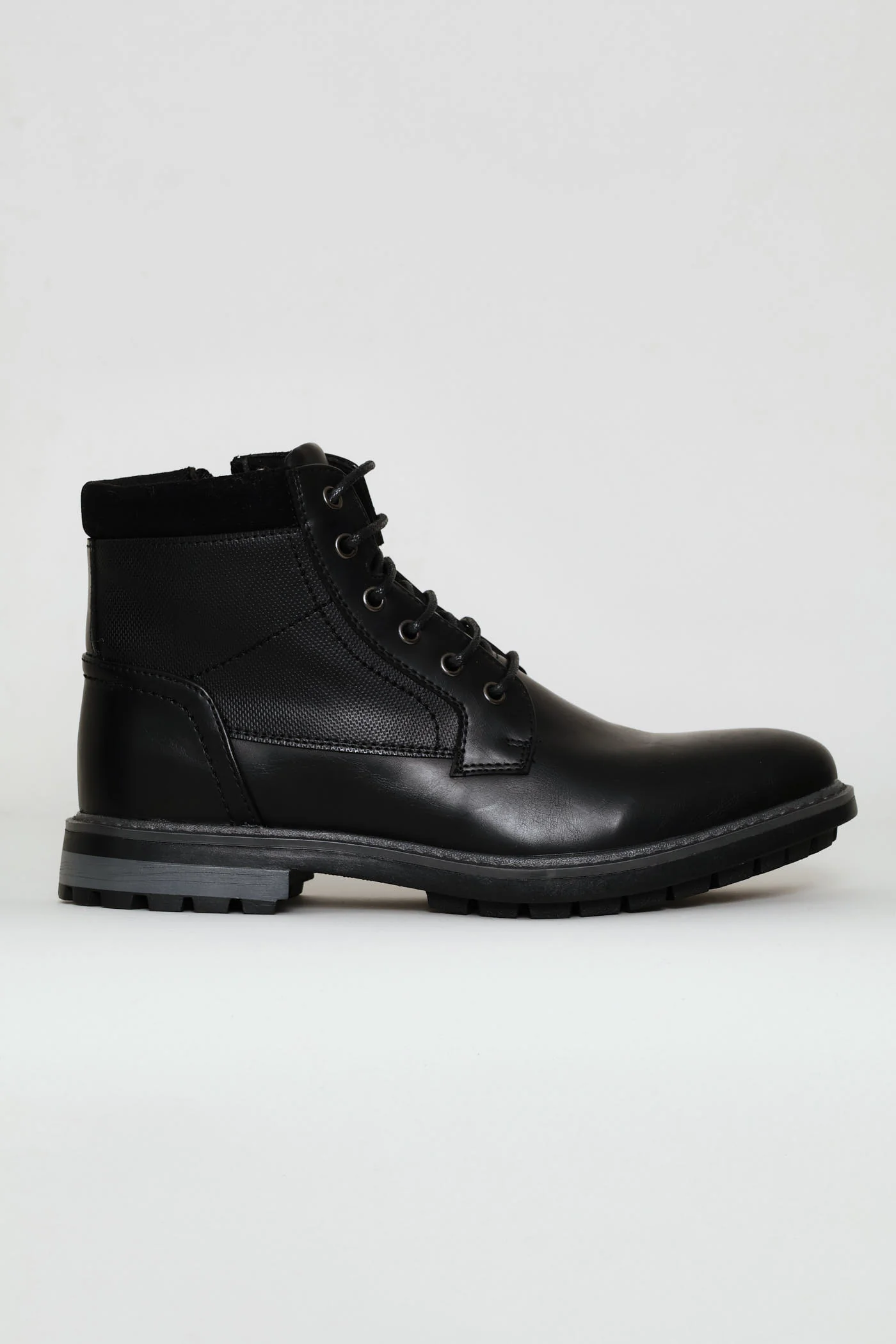 Padded Worker Boot - Black - Image 2