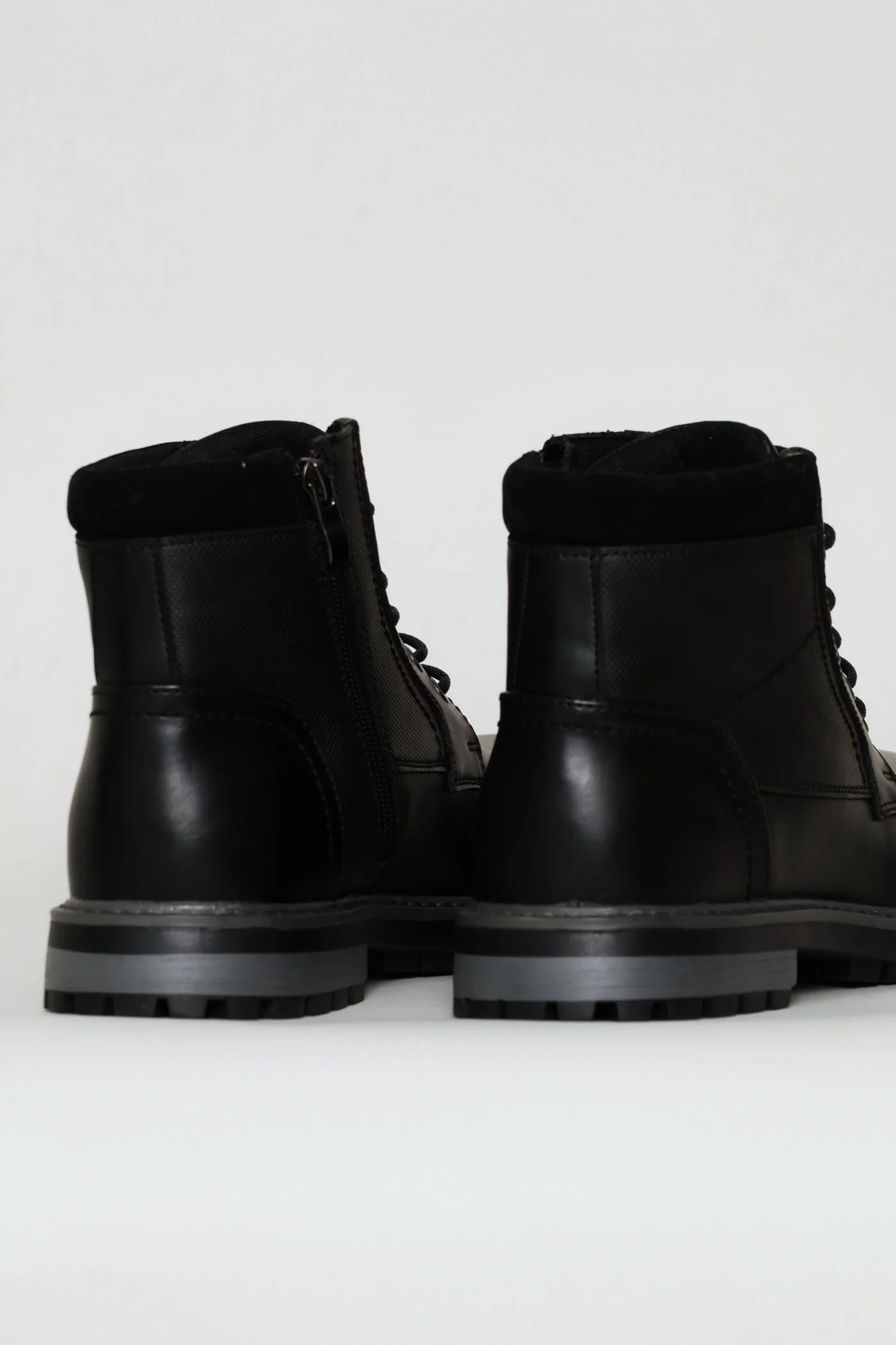 Padded Worker Boot - Black - Image 5