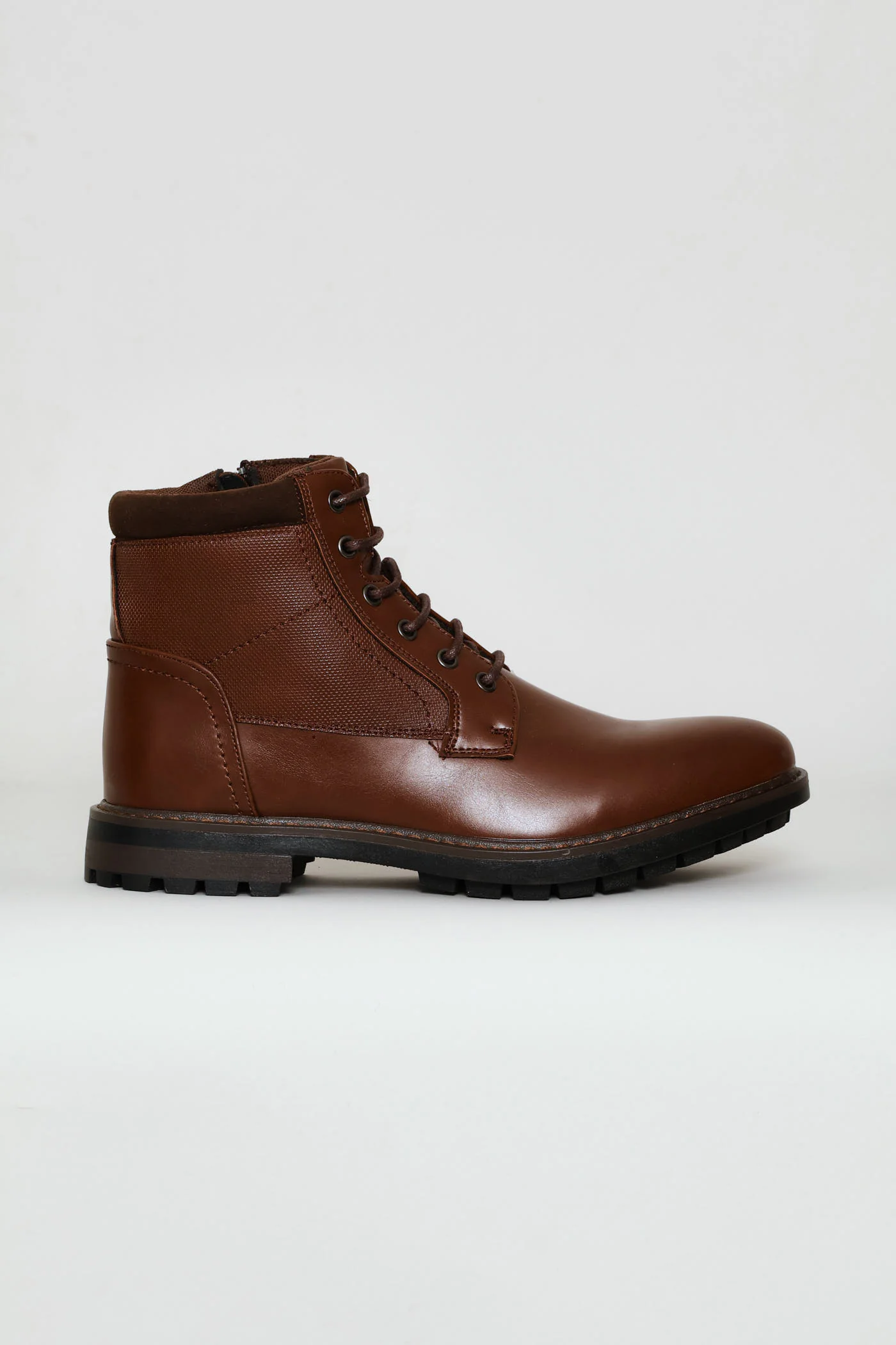 Padded Worker Boot - Chocolate - Image 3
