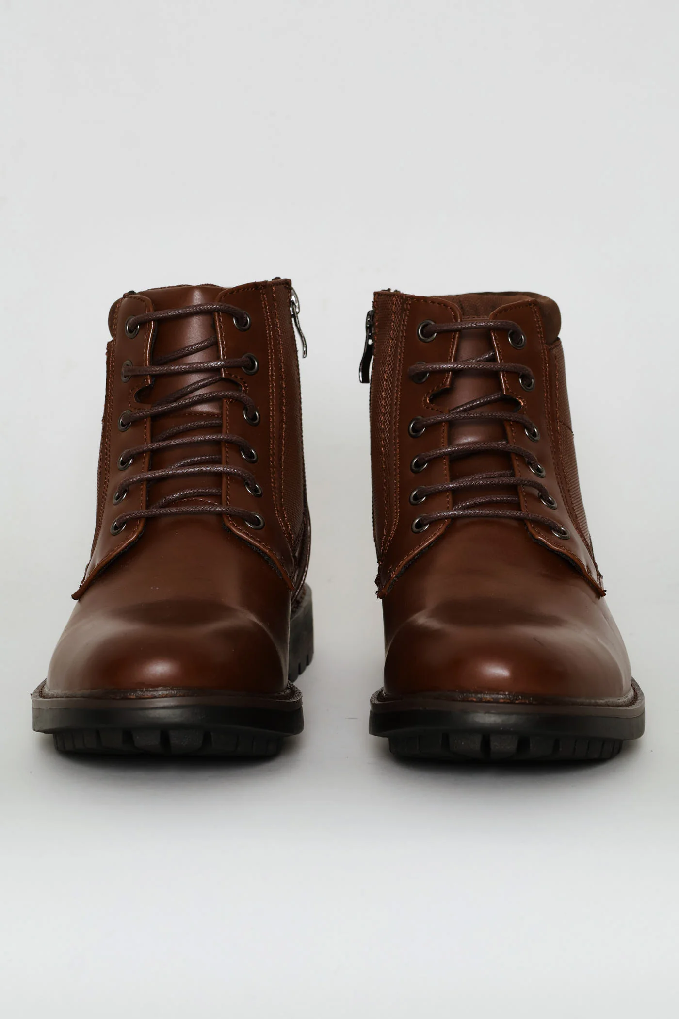 Padded Worker Boot - Chocolate - Image 5