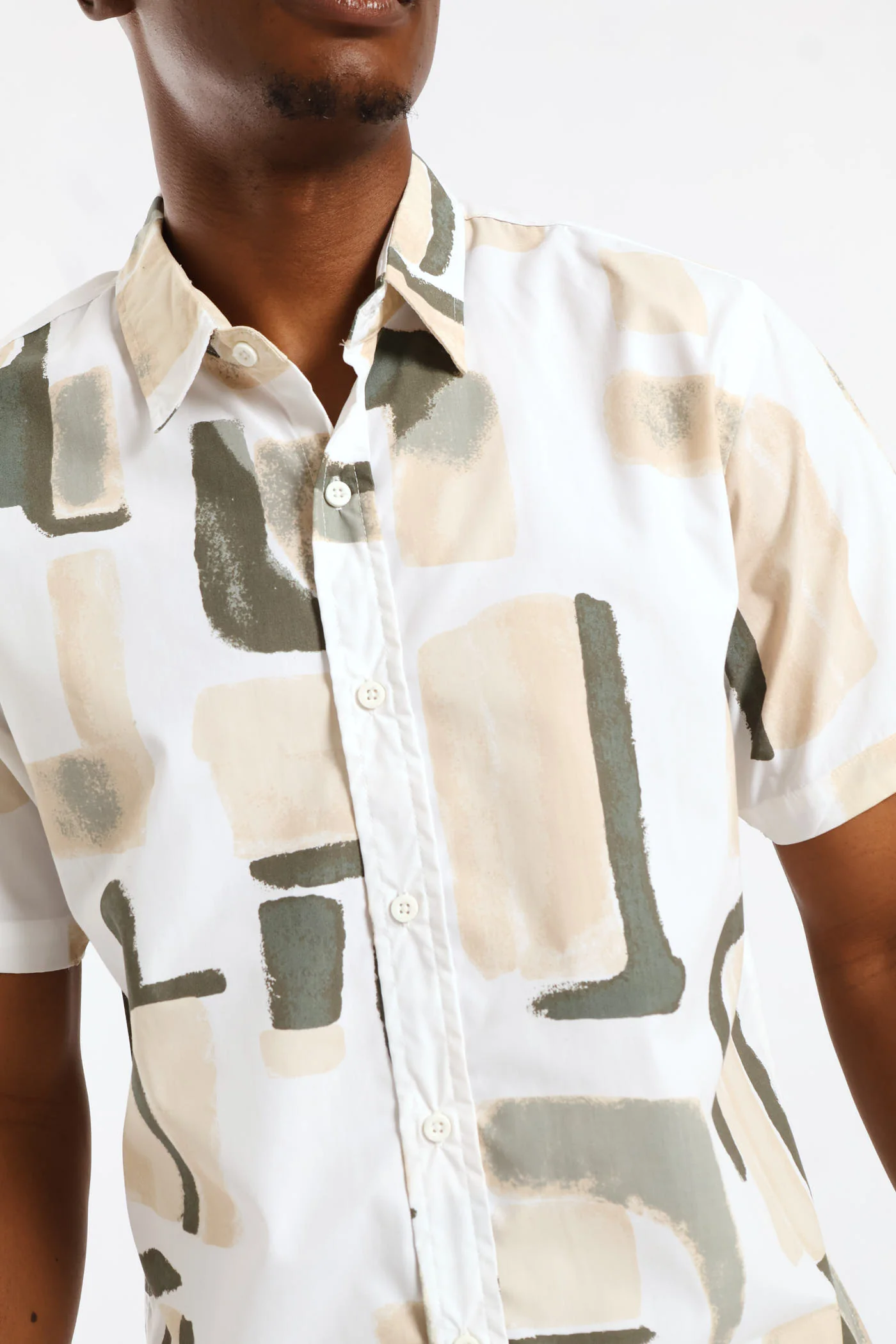 Paint Blotch Printed Shirt - Multi - Image 2