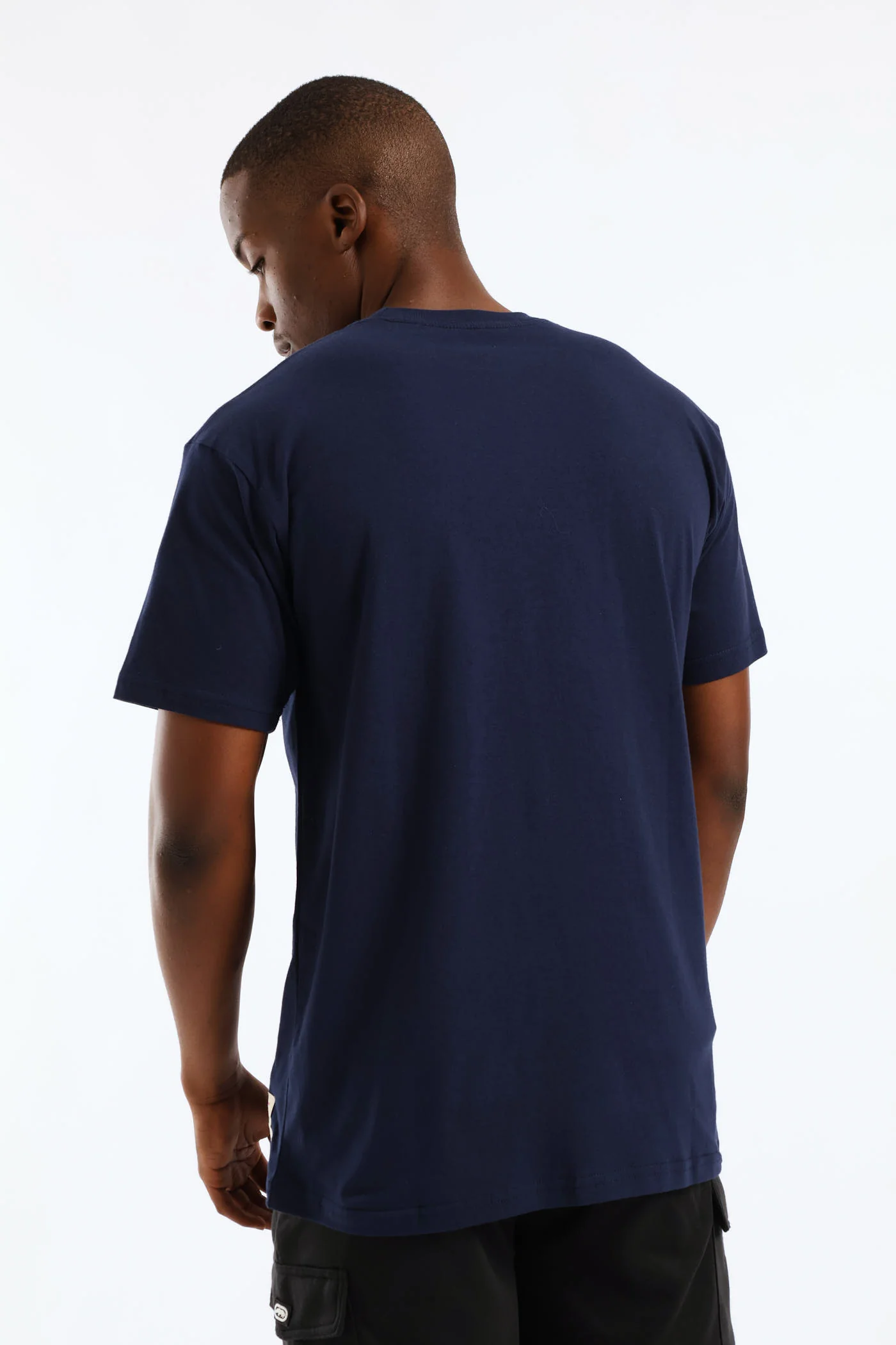 Paint Stripe Tee - Navy - Image 5